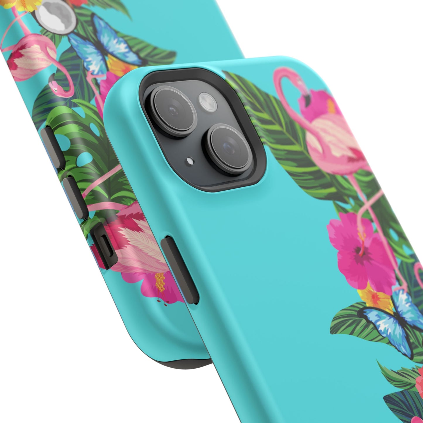 Pink Flamingo MagSafe iPhone® Case