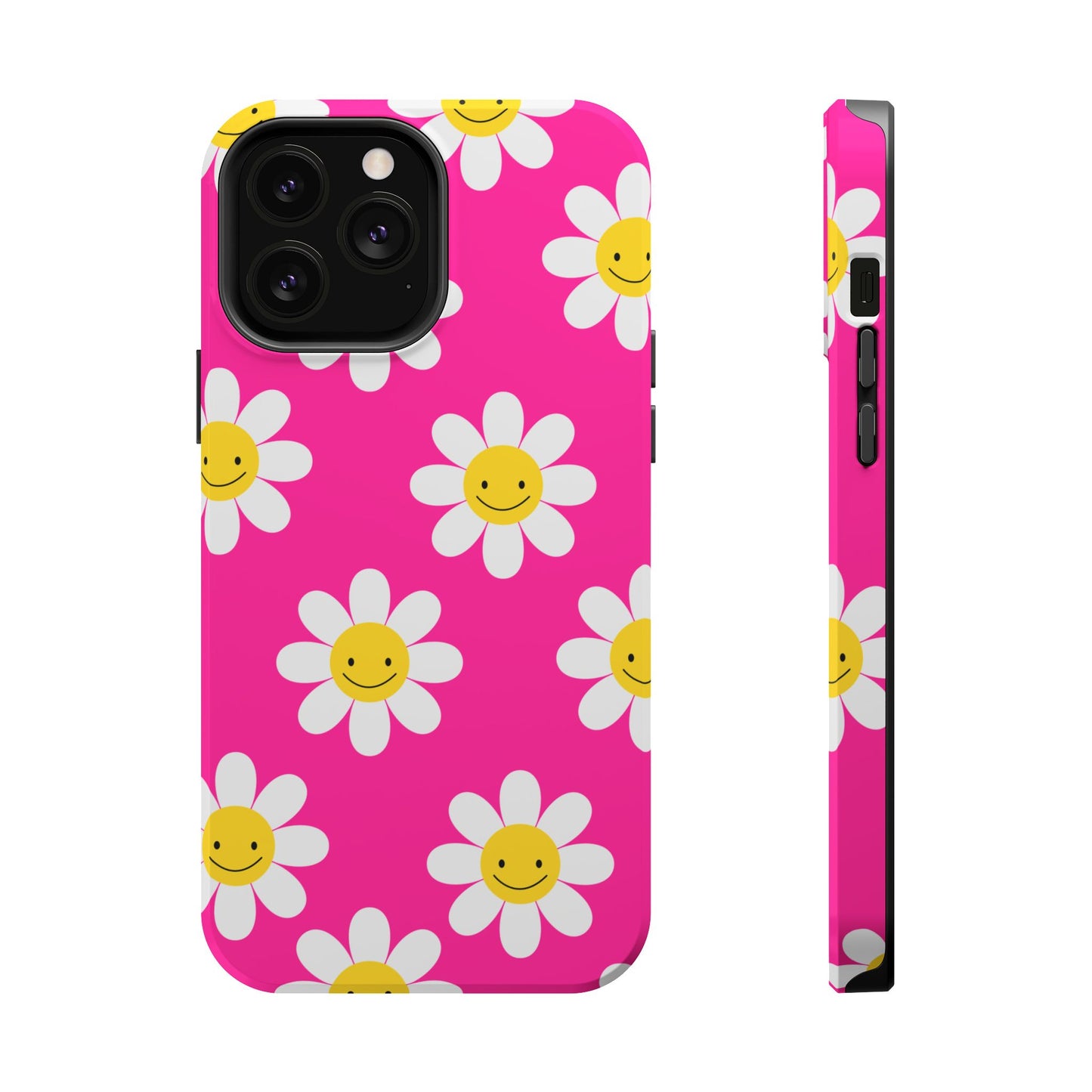 Pink Flowers MagSafe iPhone® Case