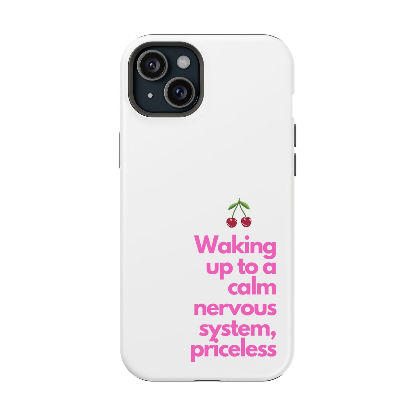 Stay Calm MagSafe iPhone® Case White
