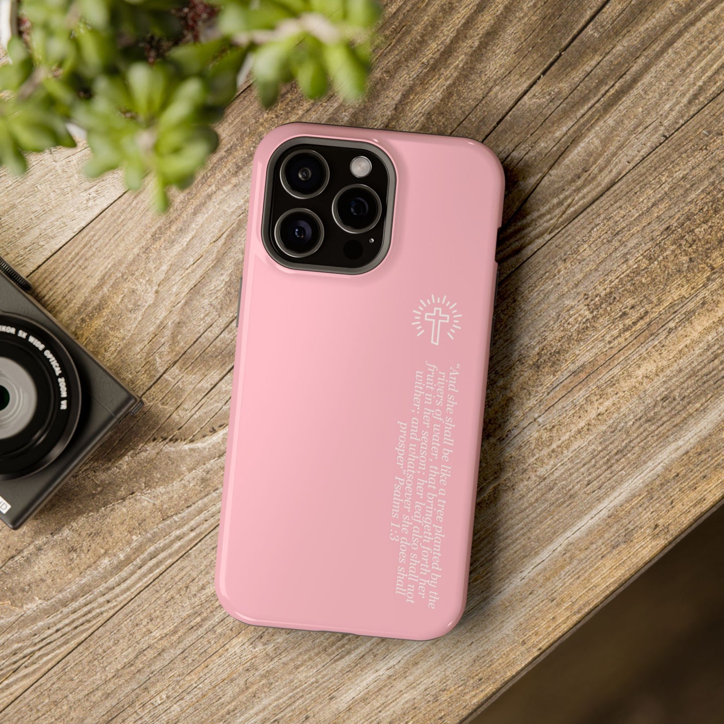She Shall be Planted MagSafe iPhone® Case Pink