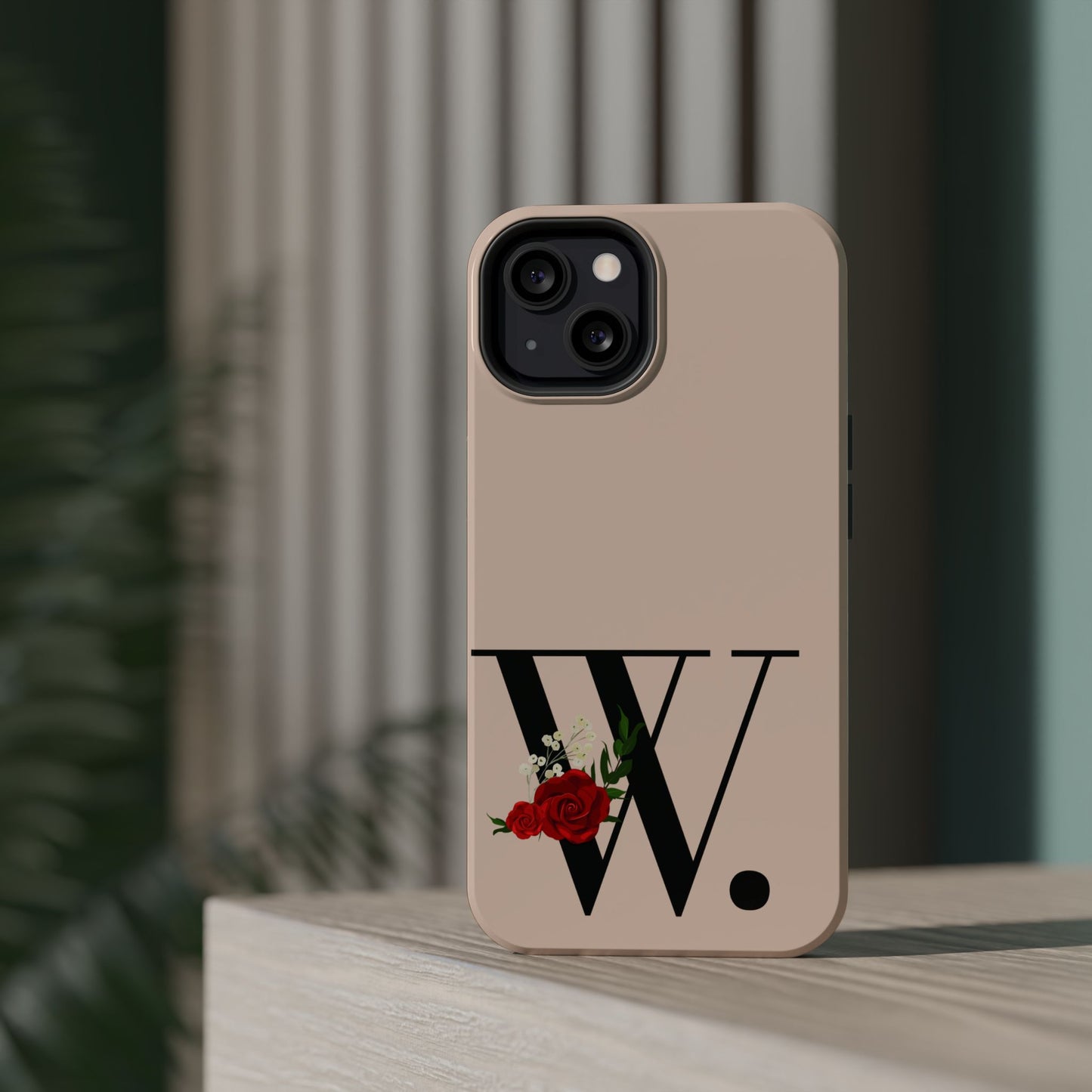 Personalized Letter W MagSafe iPhone® Case