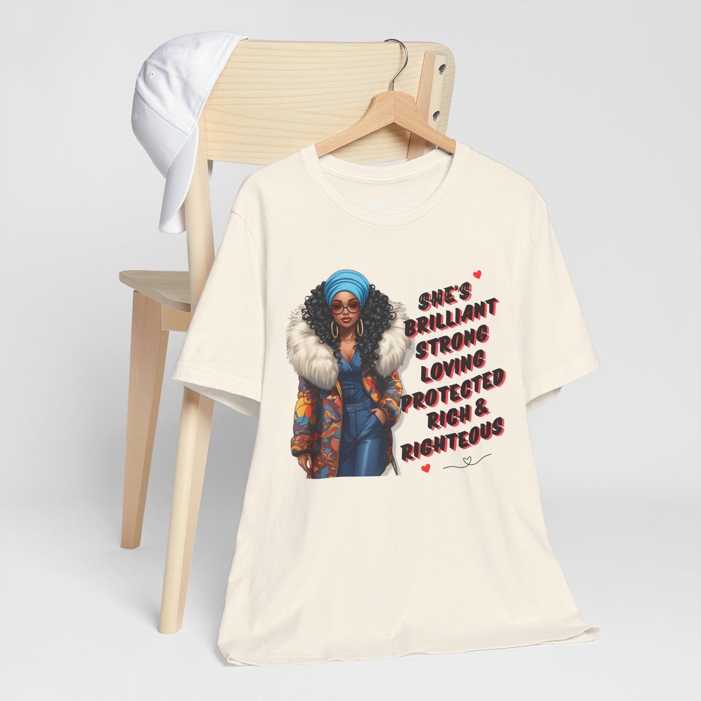 She's Brilliant Soft Cotton Tee