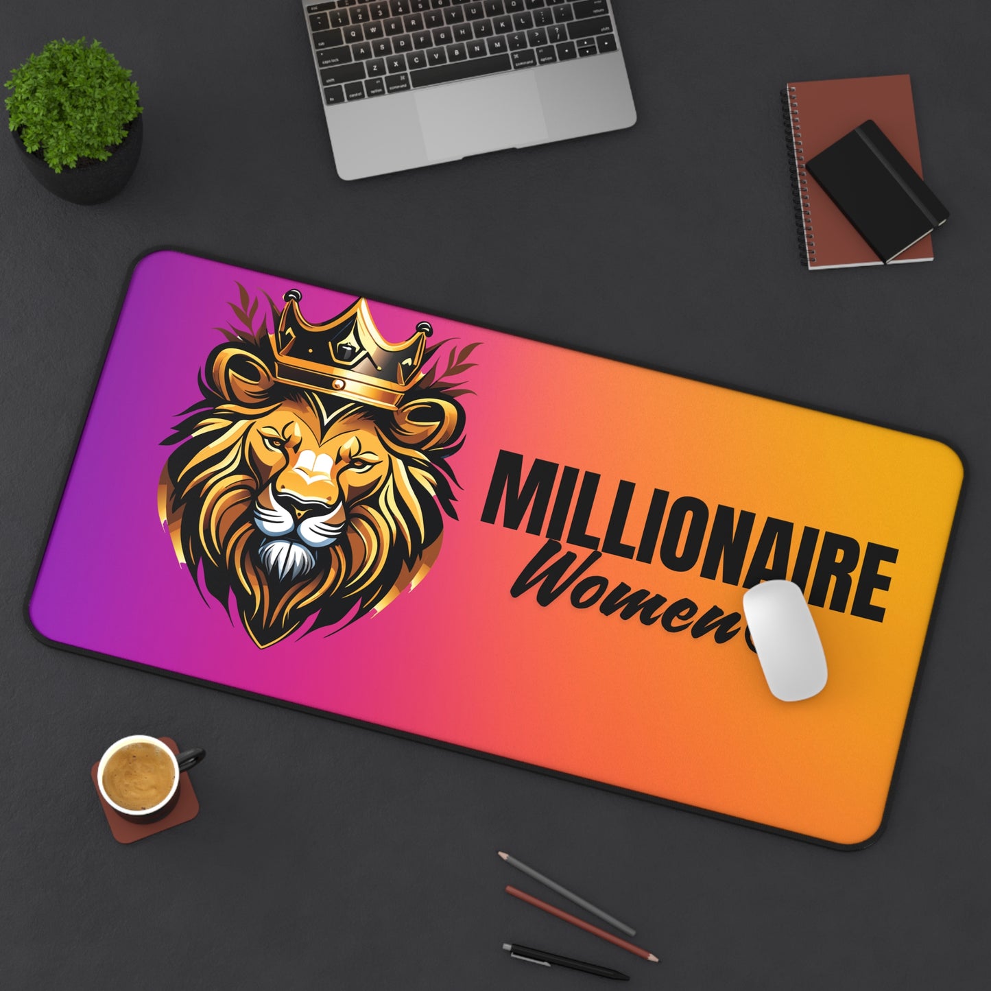 Bold & Courageous Desk Mat