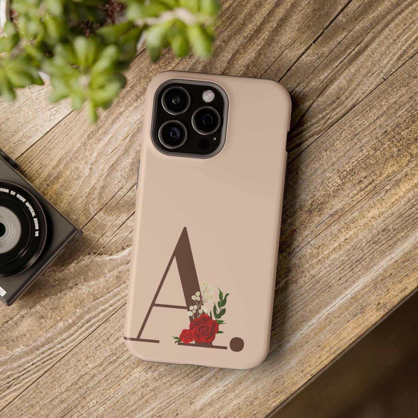 Personalized Letter A MagSafe iPhone® Case