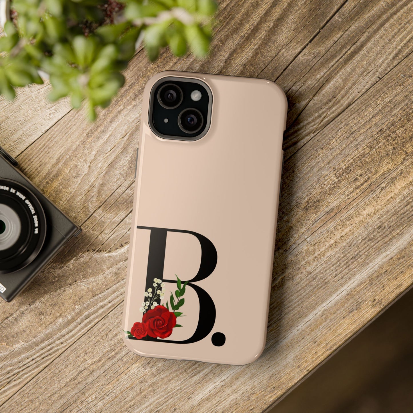 Personalized Letter B MagSafe iPhone® Case