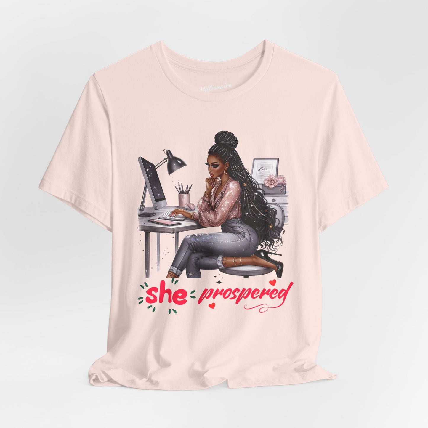 She Prospered Soft Cotton Tee
