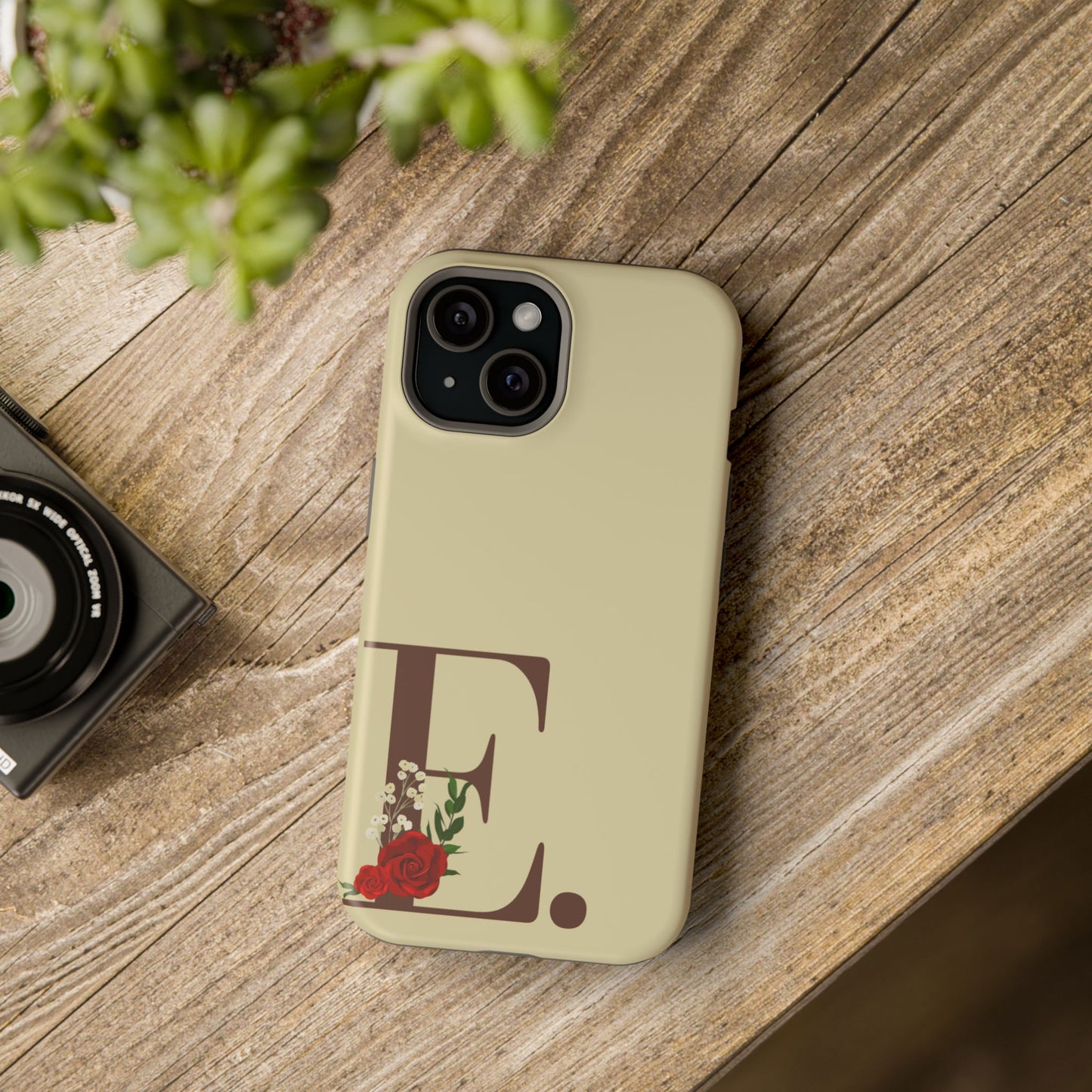 Personalized Letter E MagSafe iPhone® Case