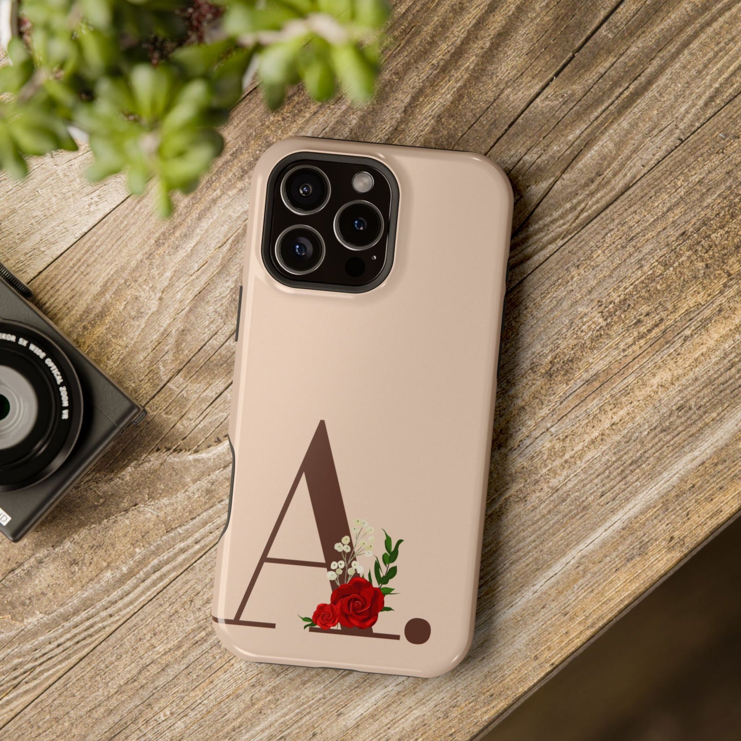 Personalized Letter A MagSafe iPhone® Case