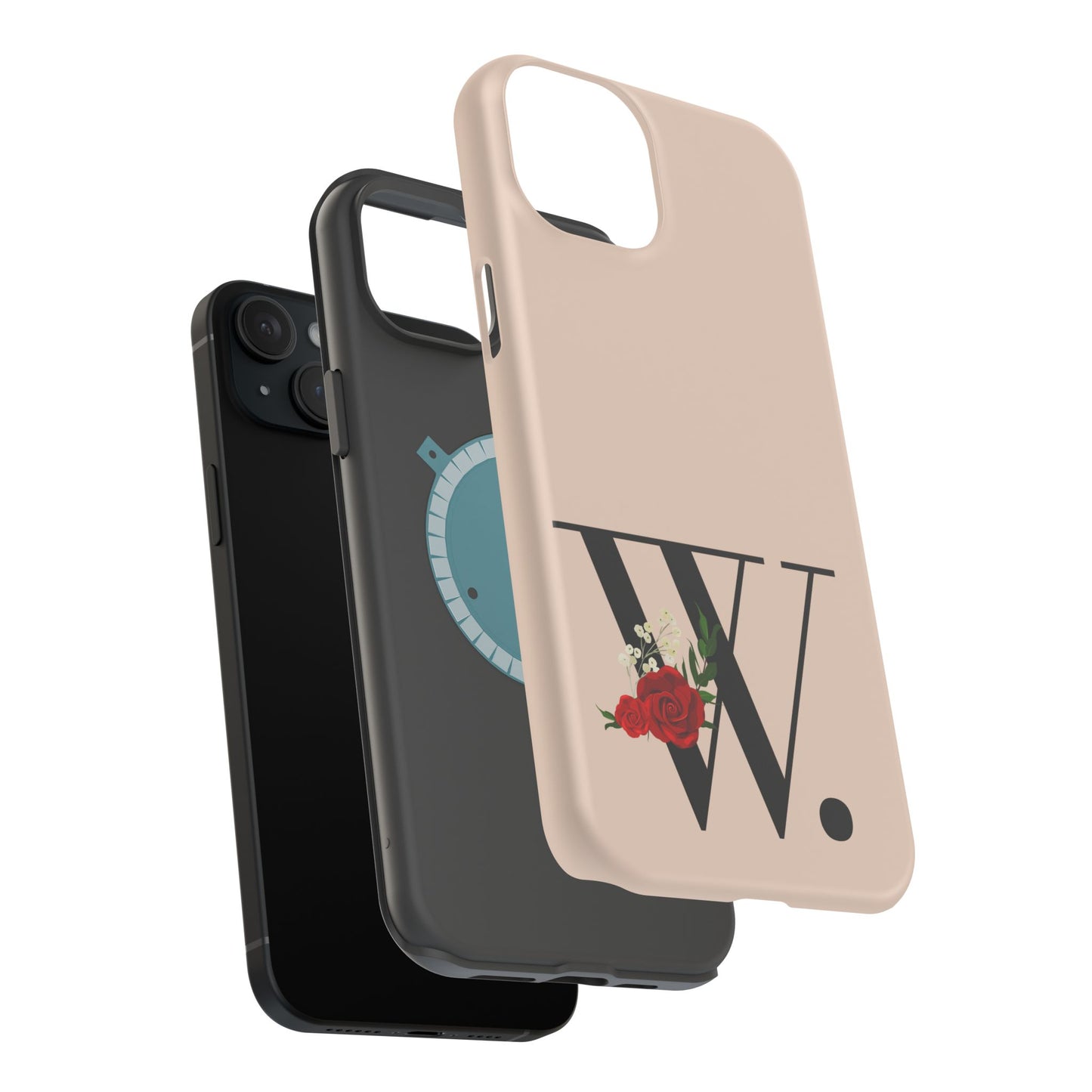 Personalized Letter W MagSafe iPhone® Case
