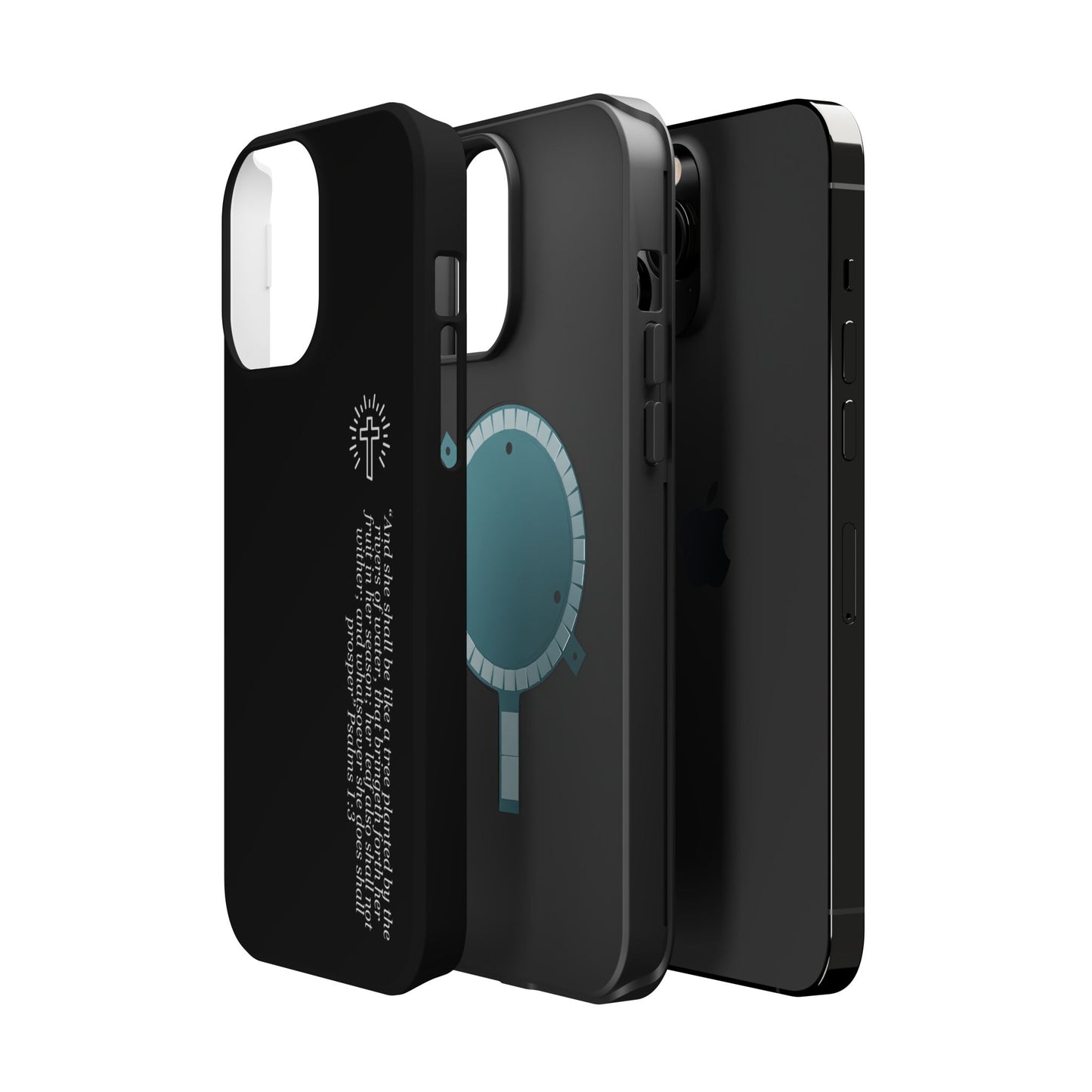 She Shall be Planted MagSafe iPhone® Case Black