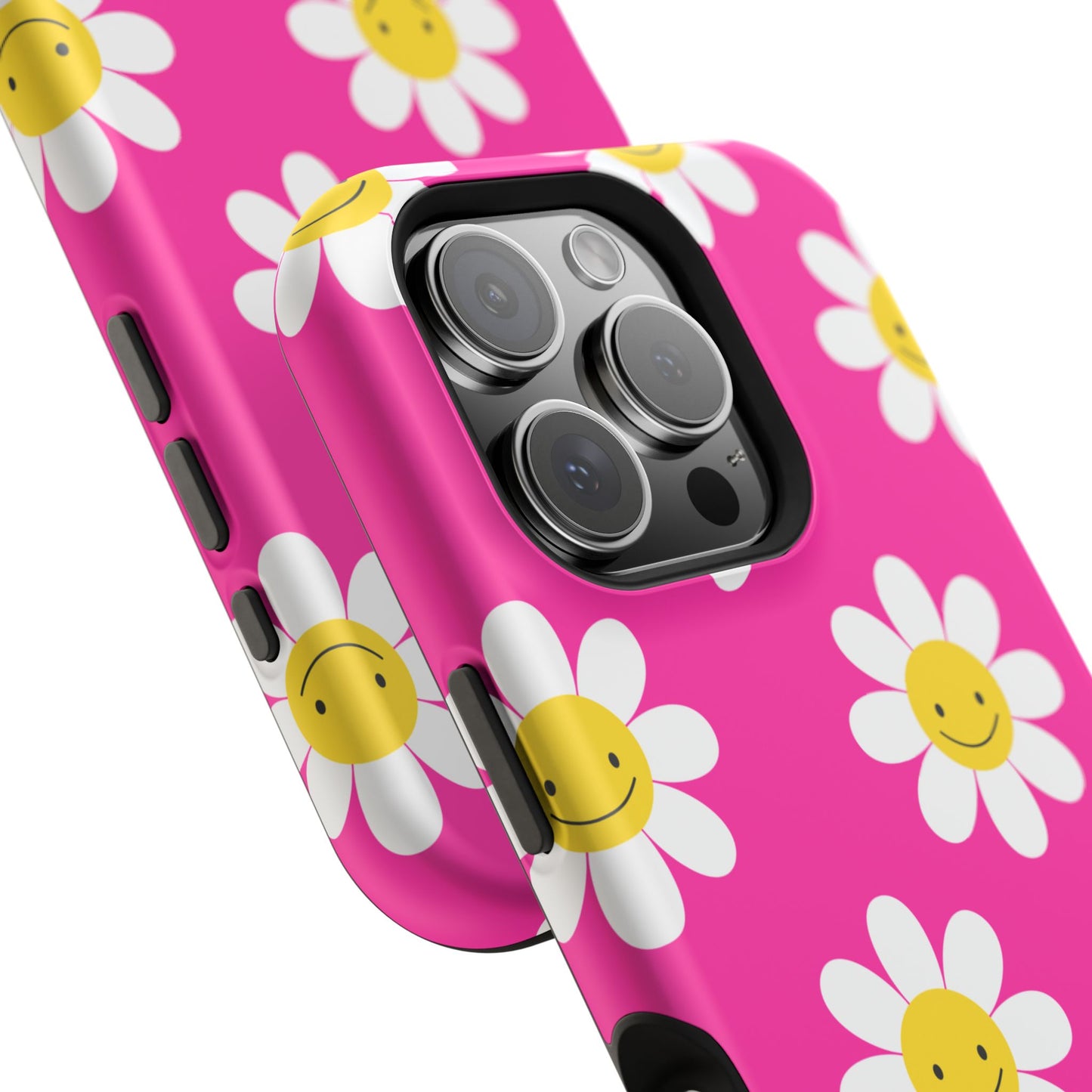 Pink Flowers MagSafe iPhone® Case