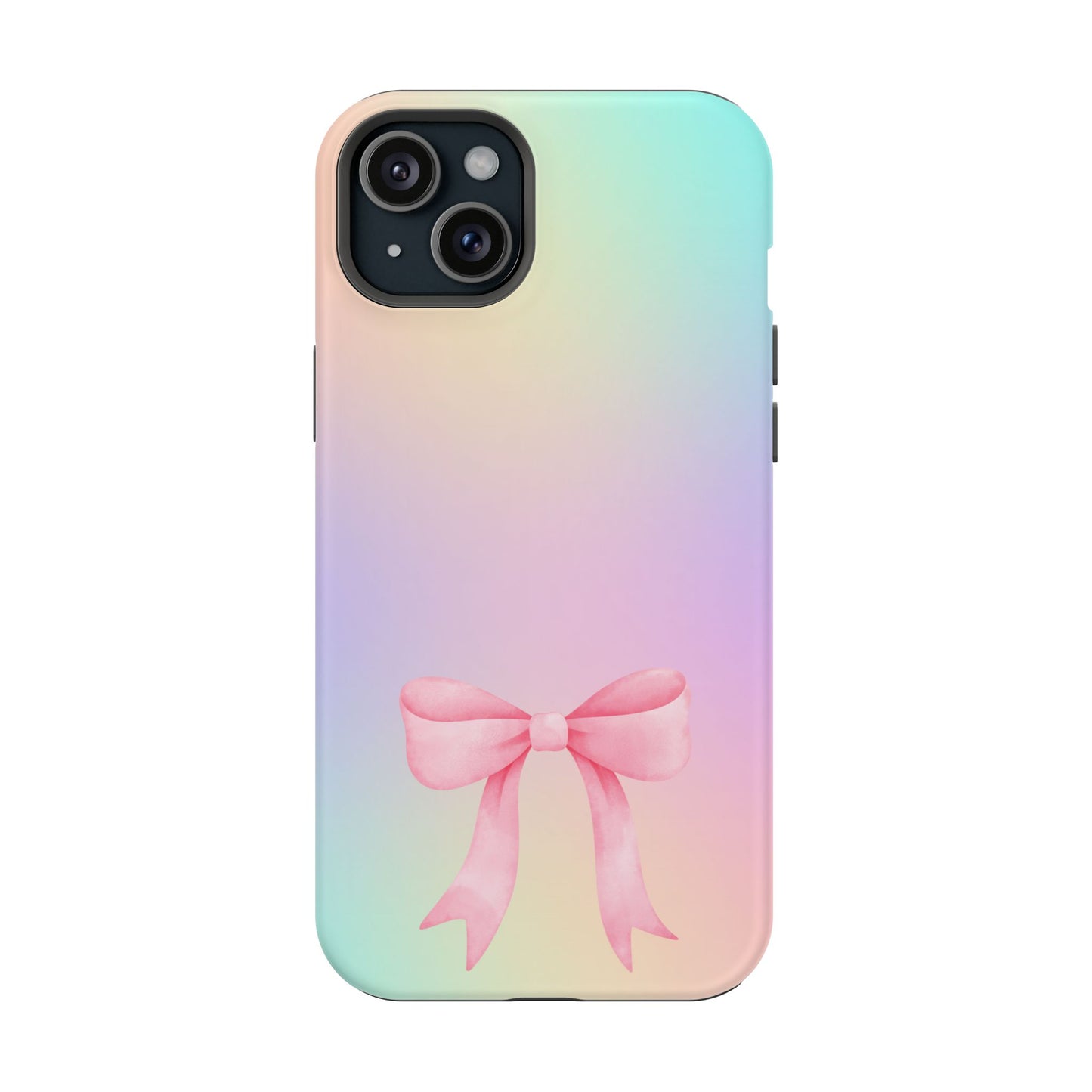 Pink Bow & Cotton Candy MagSafe iPhone® Case