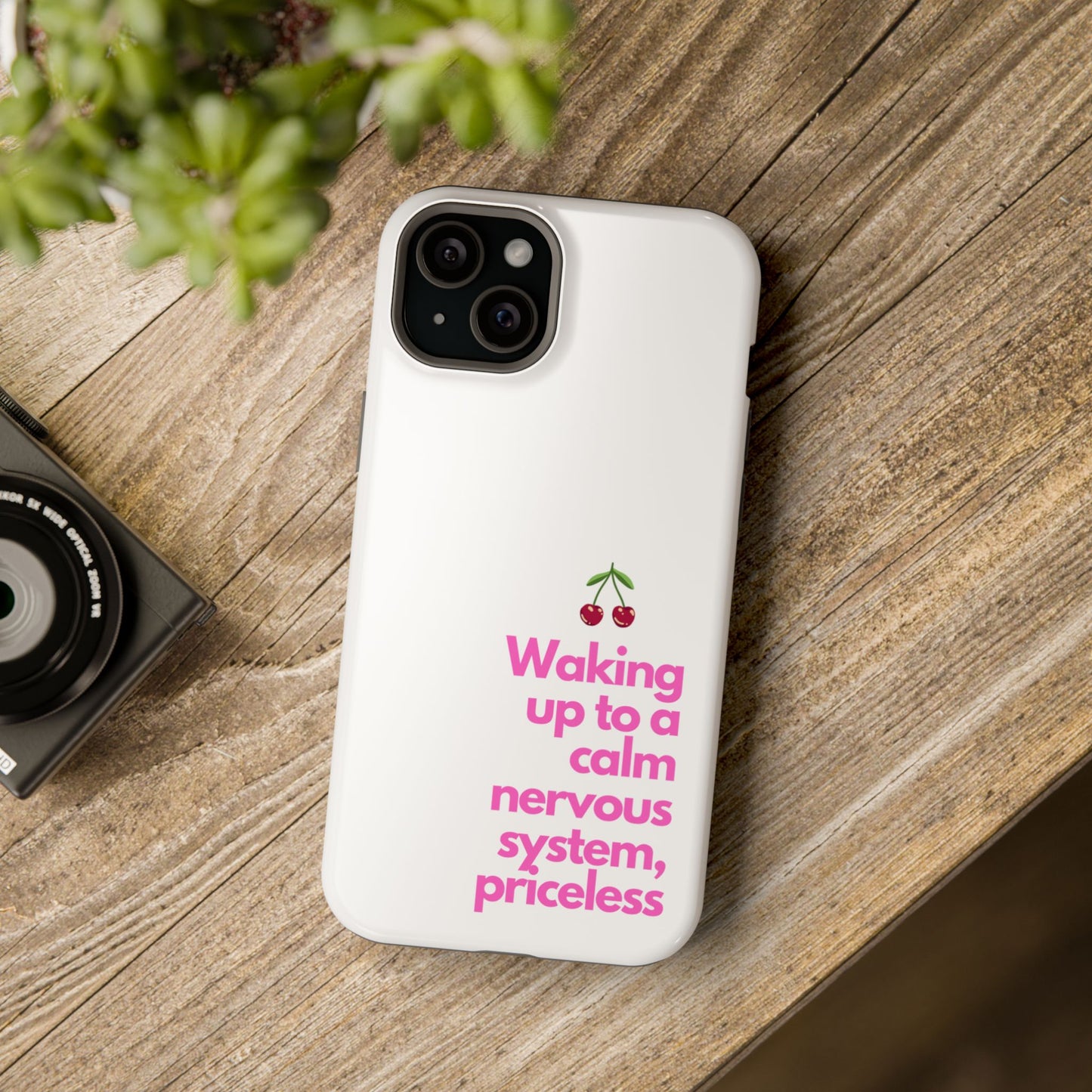 Stay Calm MagSafe iPhone® Case White