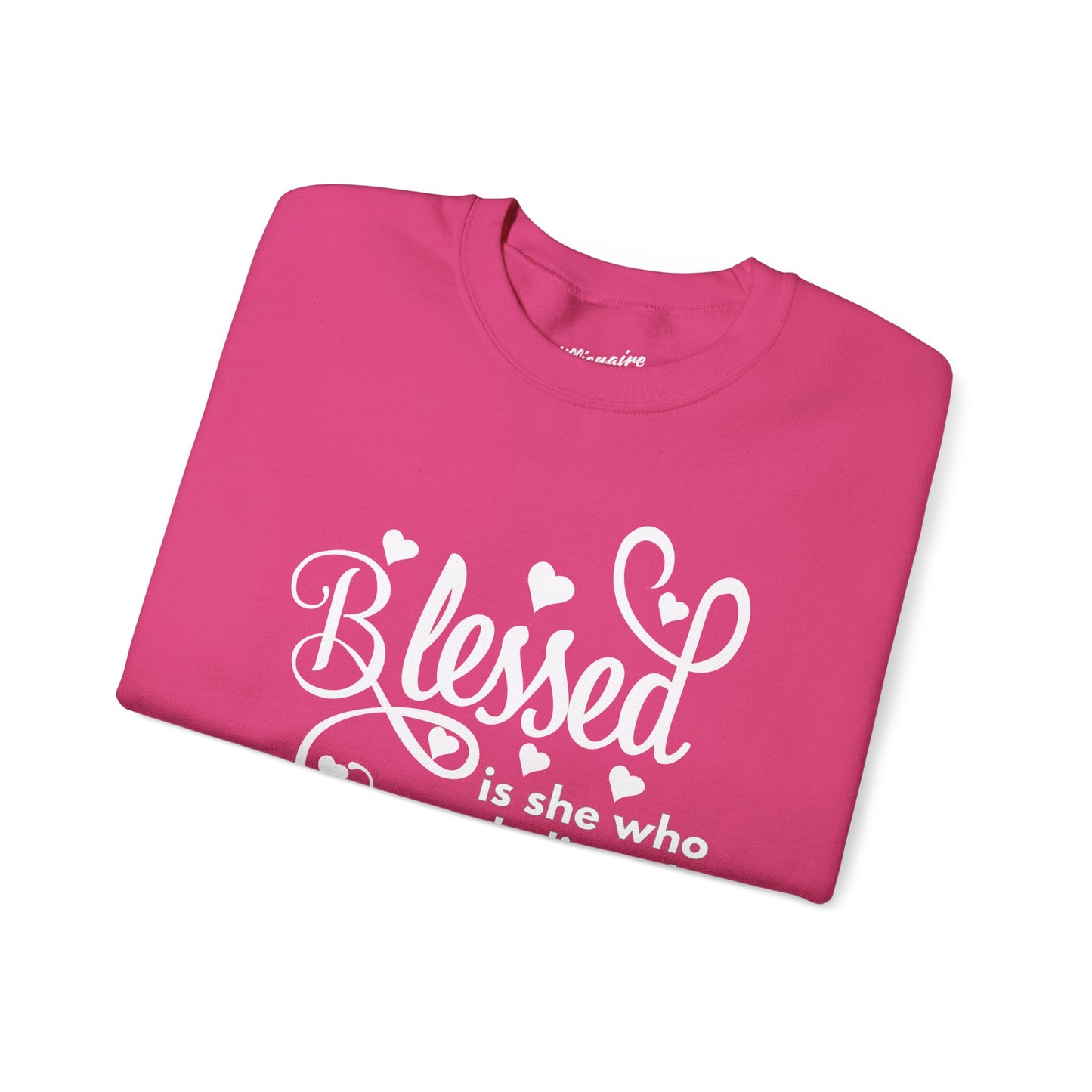 Blessed is She Unisex Crewneck Sweatshirt