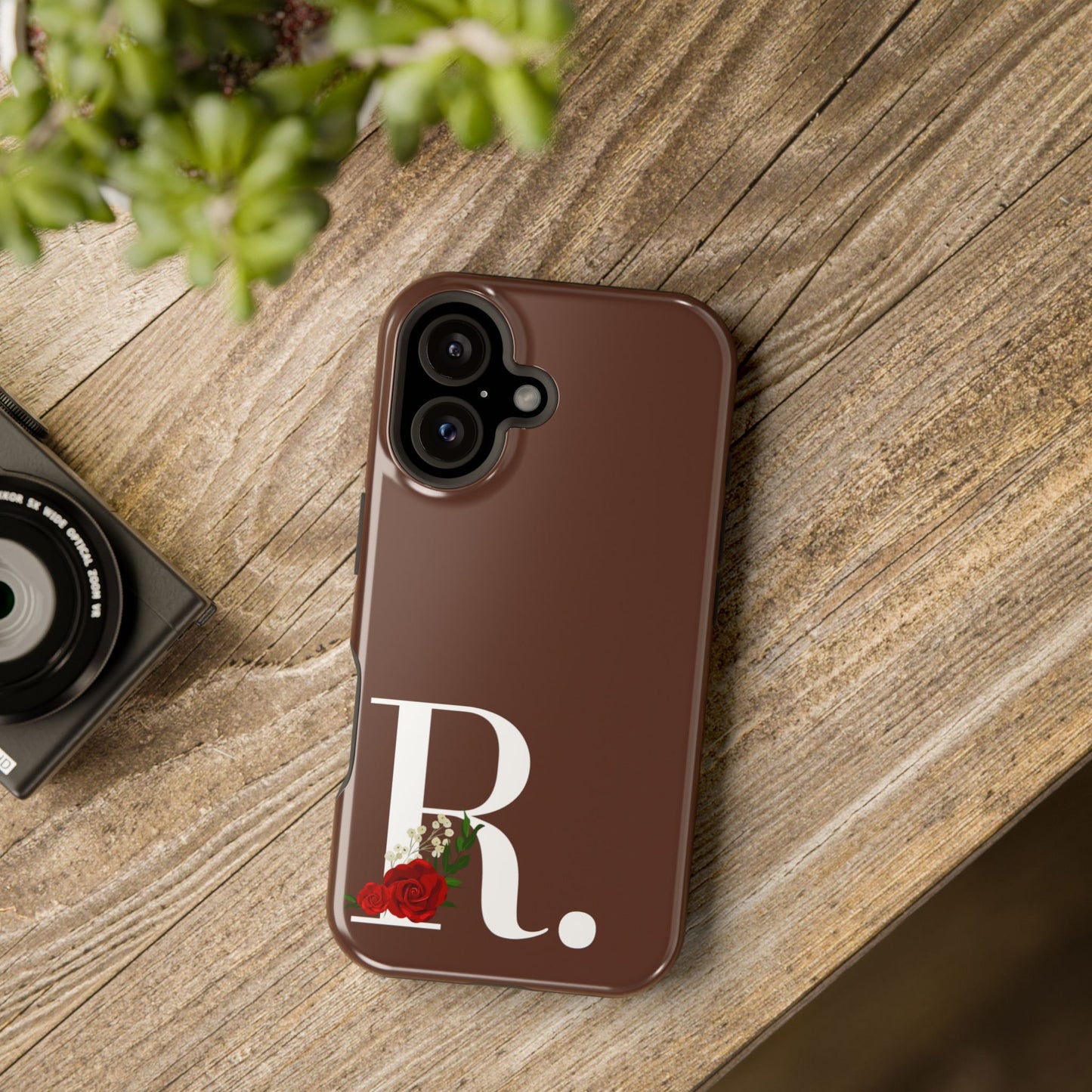 Personalized Letter R MagSafe iPhone® Case