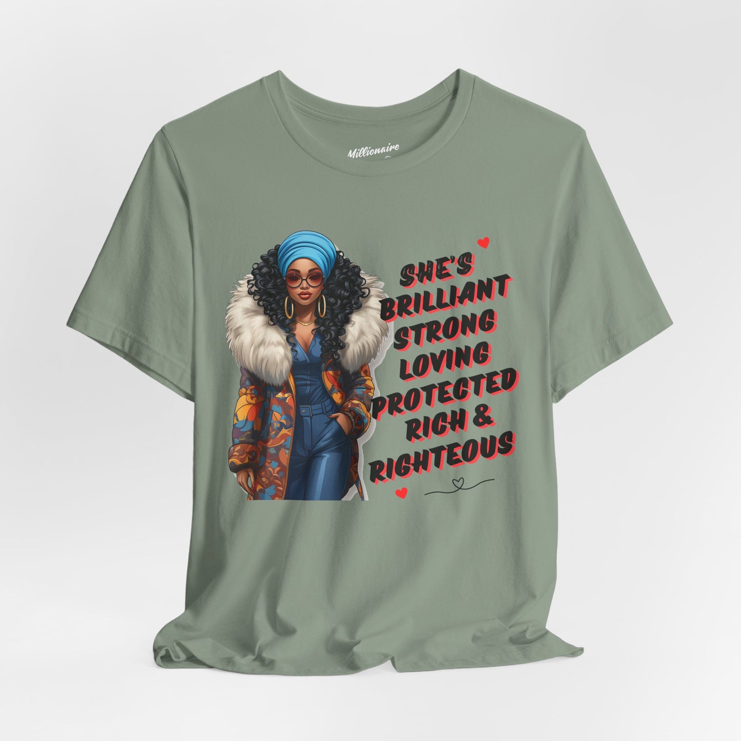 She's Brilliant Soft Cotton Tee