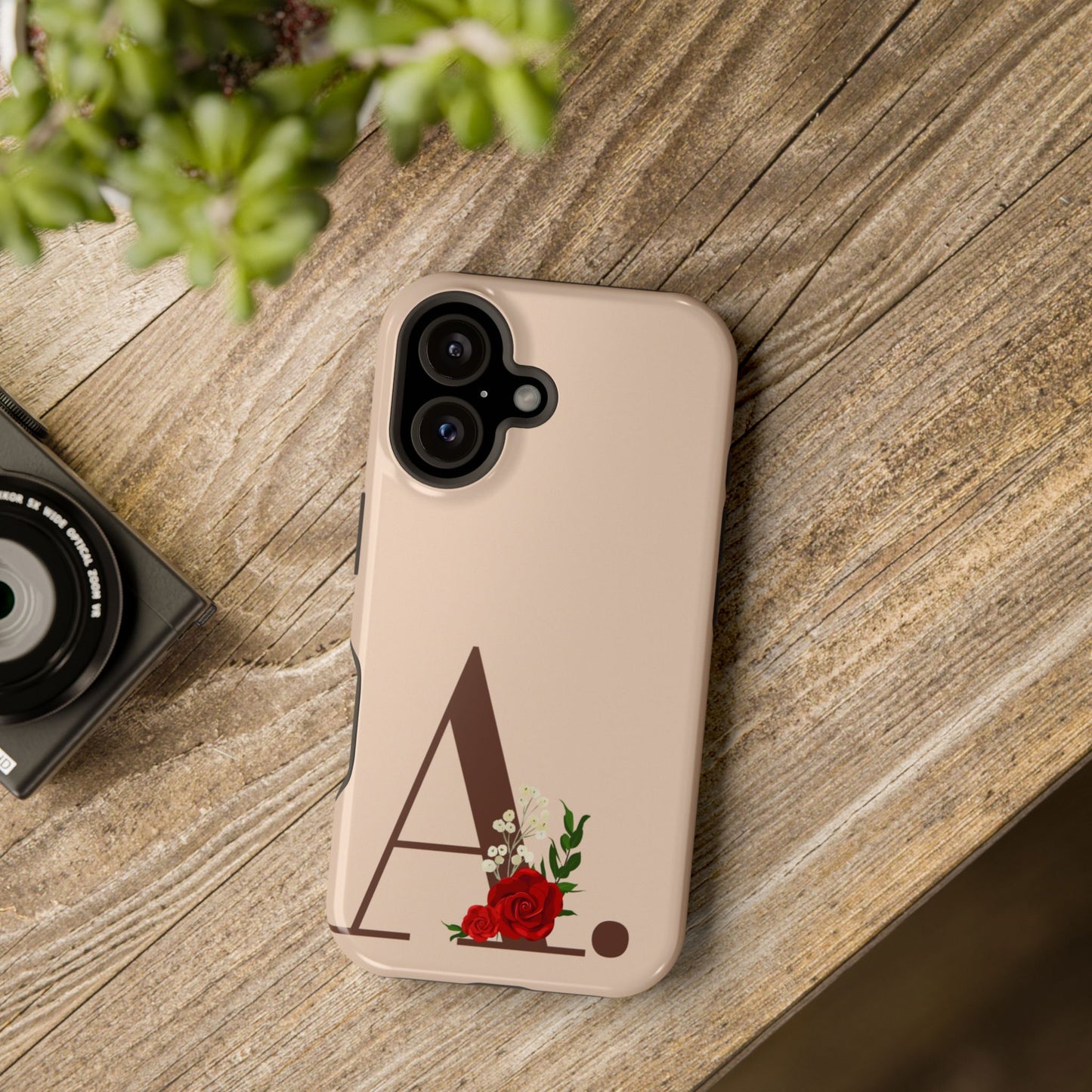 Personalized Letter A MagSafe iPhone® Case