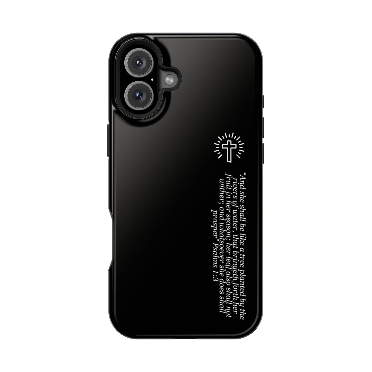She Shall be Planted MagSafe iPhone® Case Black
