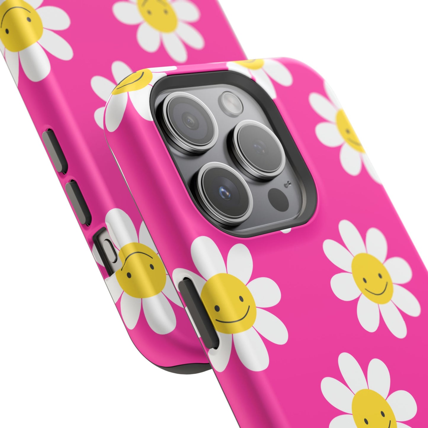 Pink Flowers MagSafe iPhone® Case