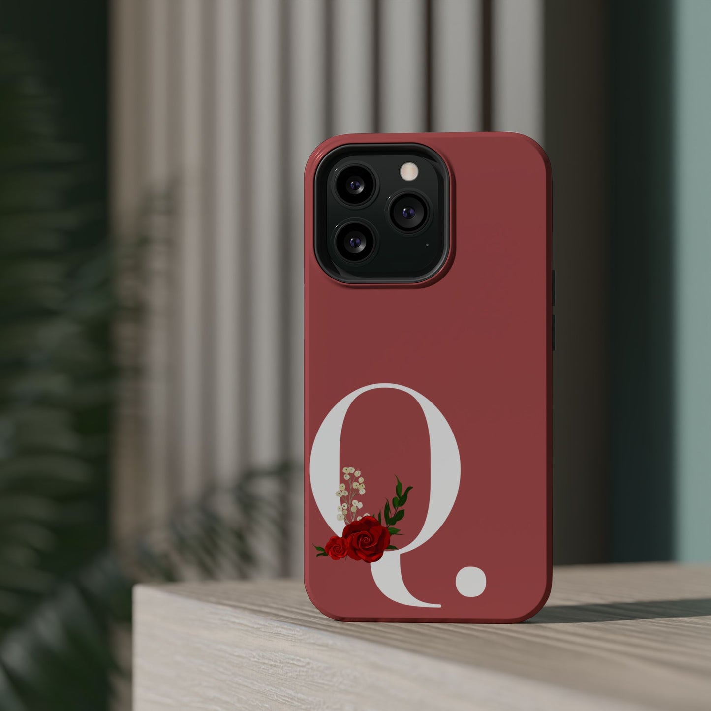 Personalized Letter Q MagSafe iPhone® Case