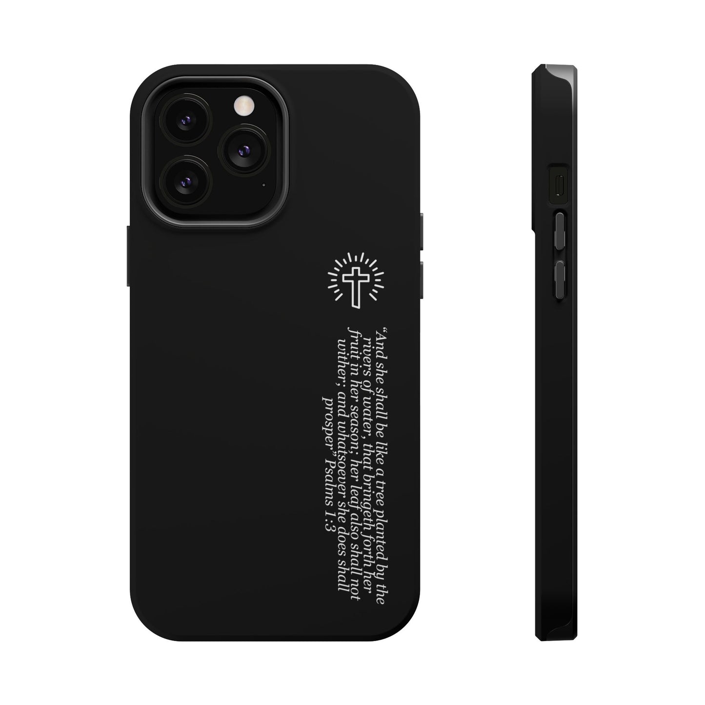 She Shall be Planted MagSafe iPhone® Case Black