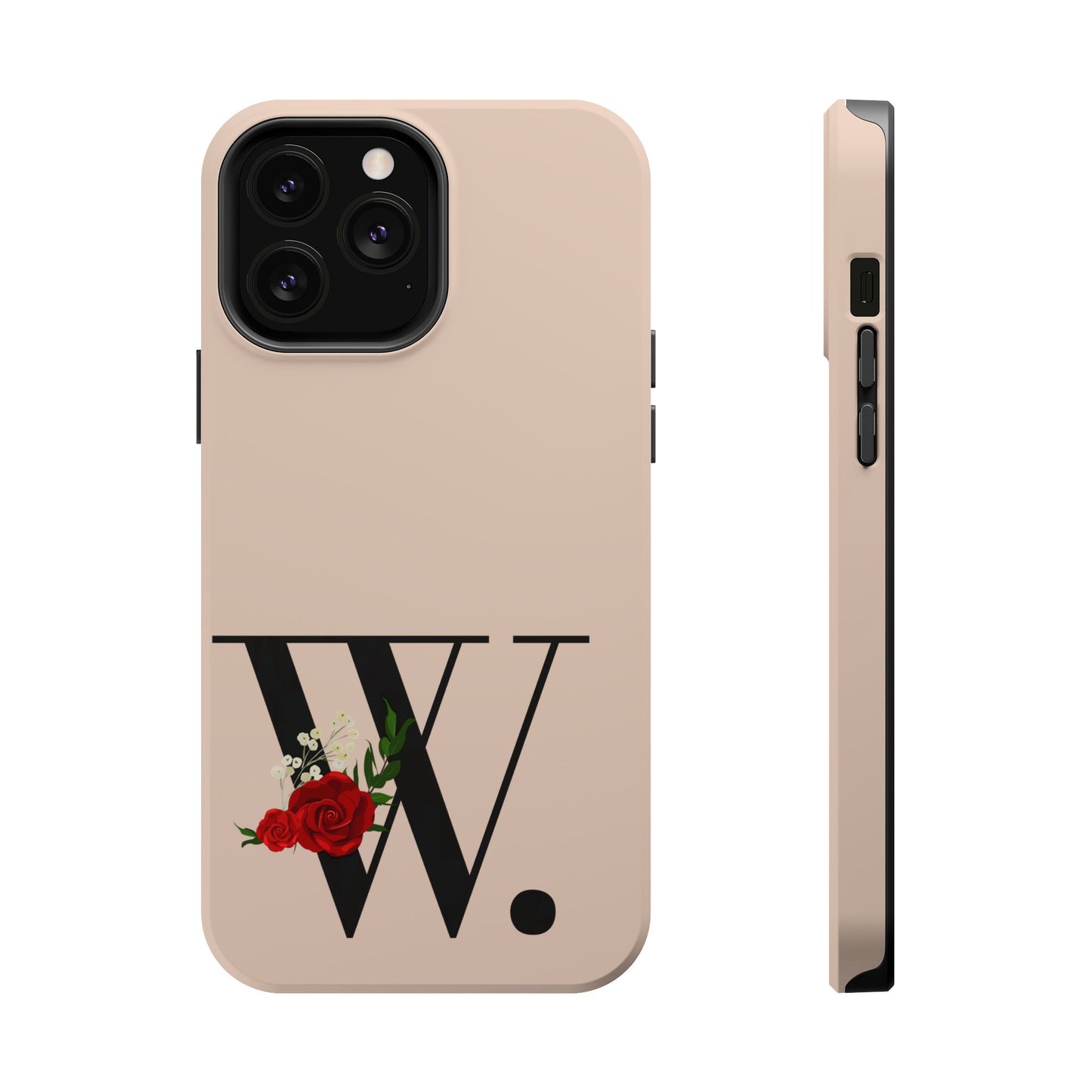 Personalized Letter W MagSafe iPhone® Case