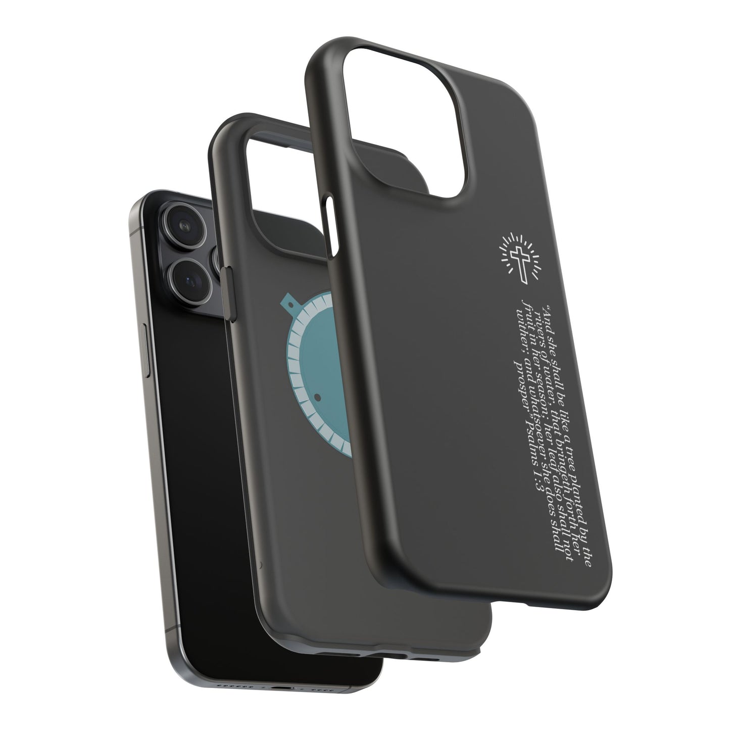 She Shall be Planted MagSafe iPhone® Case Black