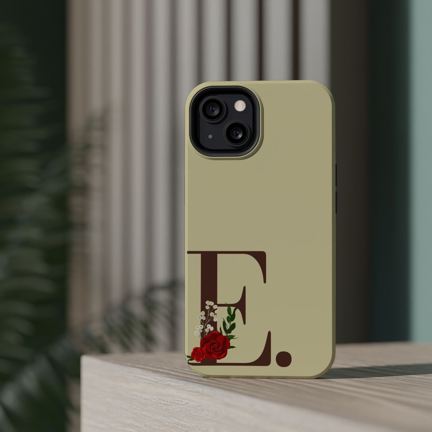 Personalized Letter E MagSafe iPhone® Case