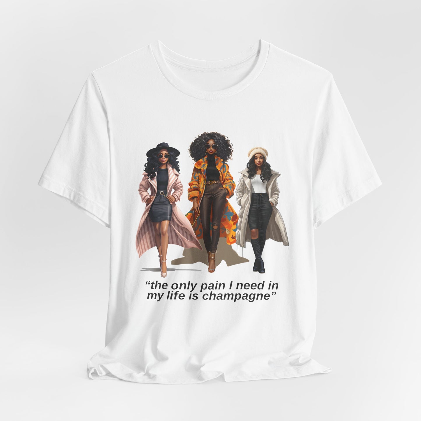 Champagne Soft Cotton Tee