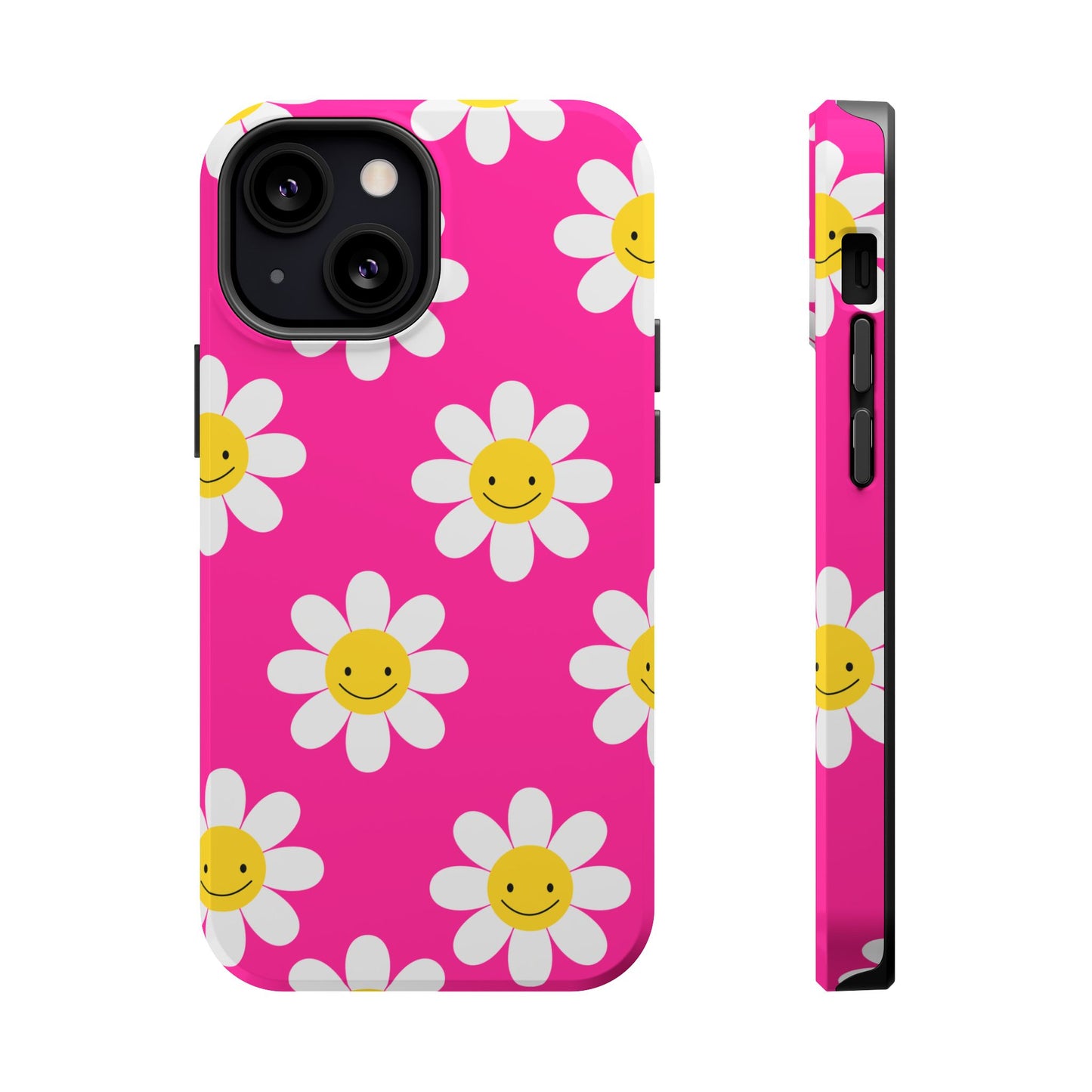 Pink Flowers MagSafe iPhone® Case