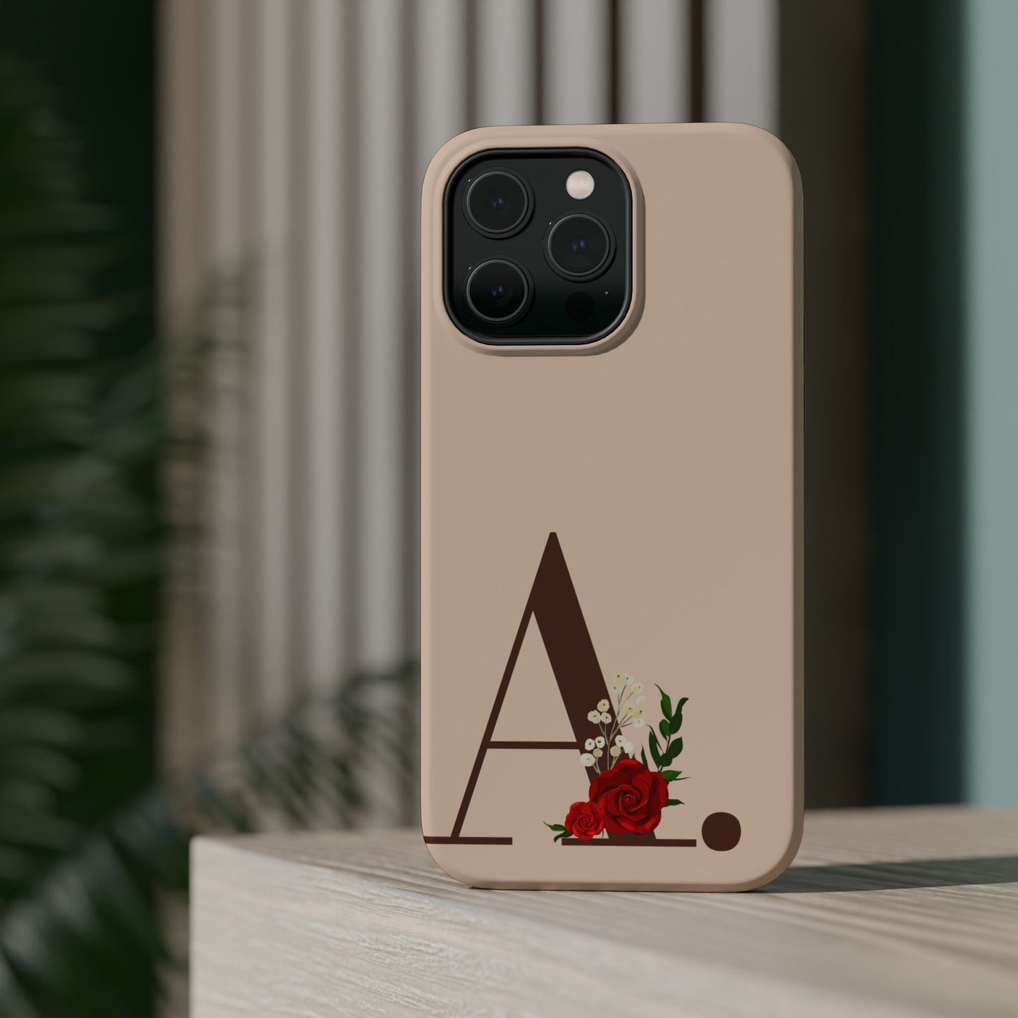 Personalized Letter A MagSafe iPhone® Case
