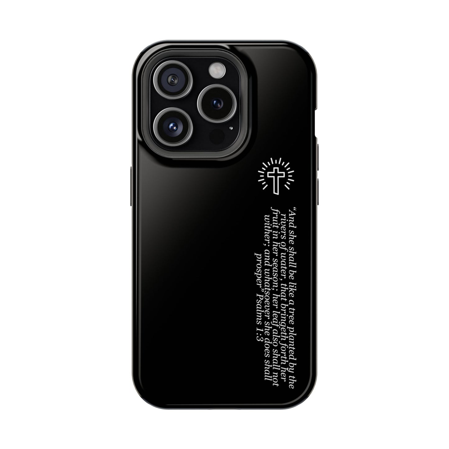 She Shall be Planted MagSafe iPhone® Case Black
