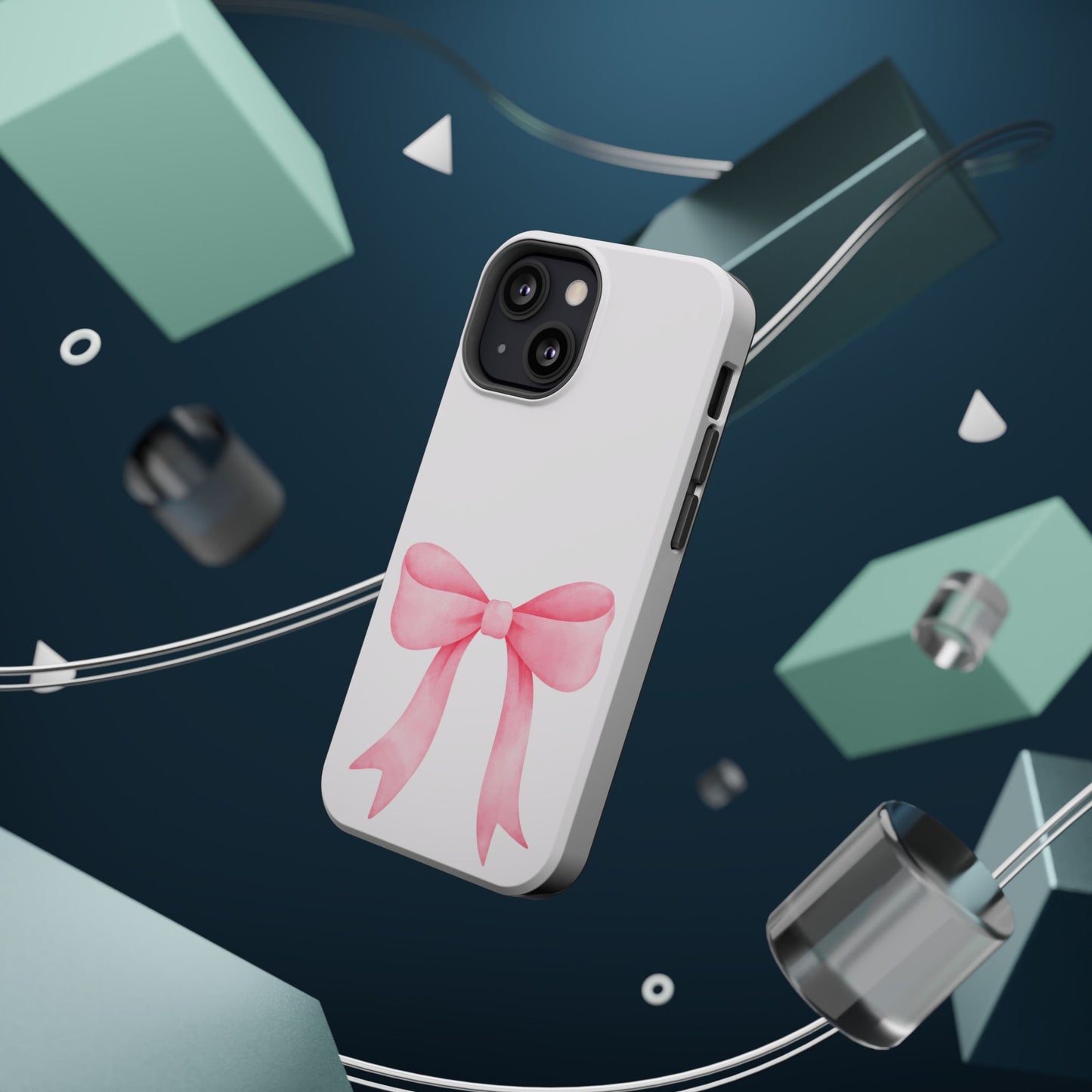 Pink Bow MagSafe iPhone® Case