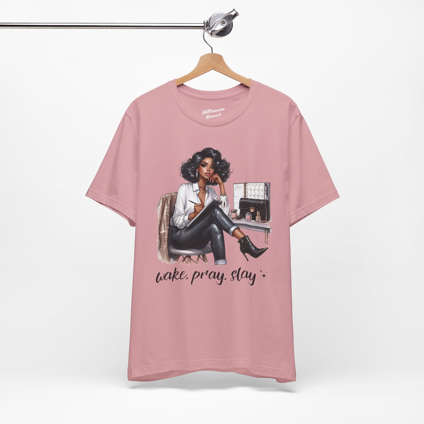 Wake Pray Slay Soft Cotton Tee