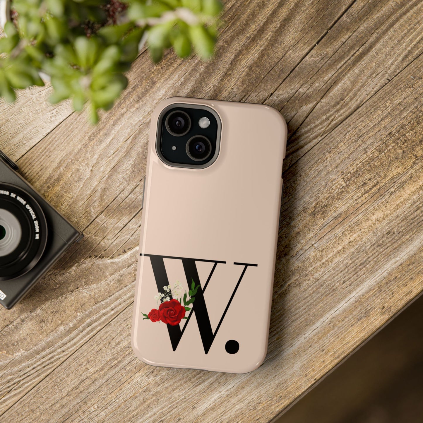 Personalized Letter W MagSafe iPhone® Case