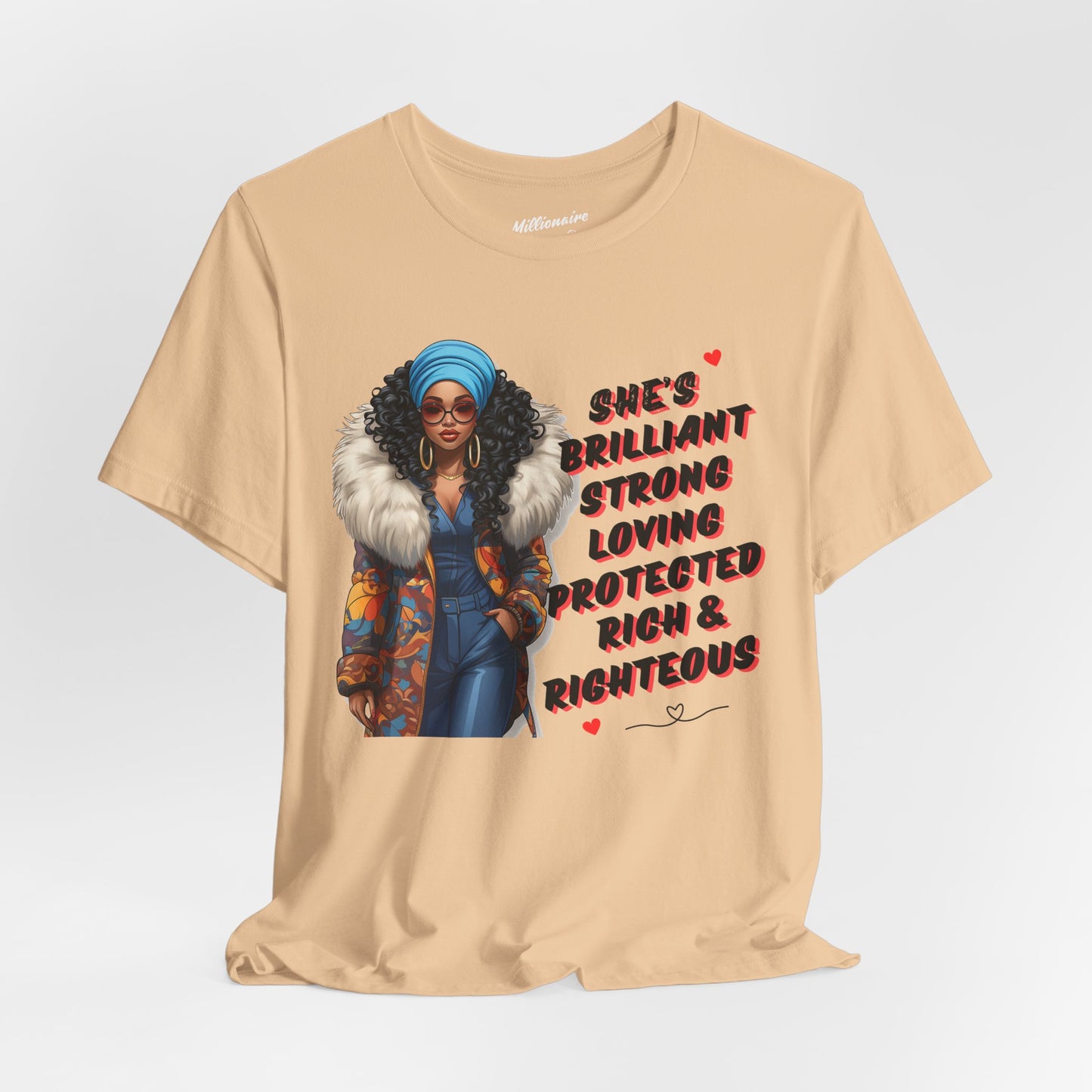 She's Brilliant Soft Cotton Tee