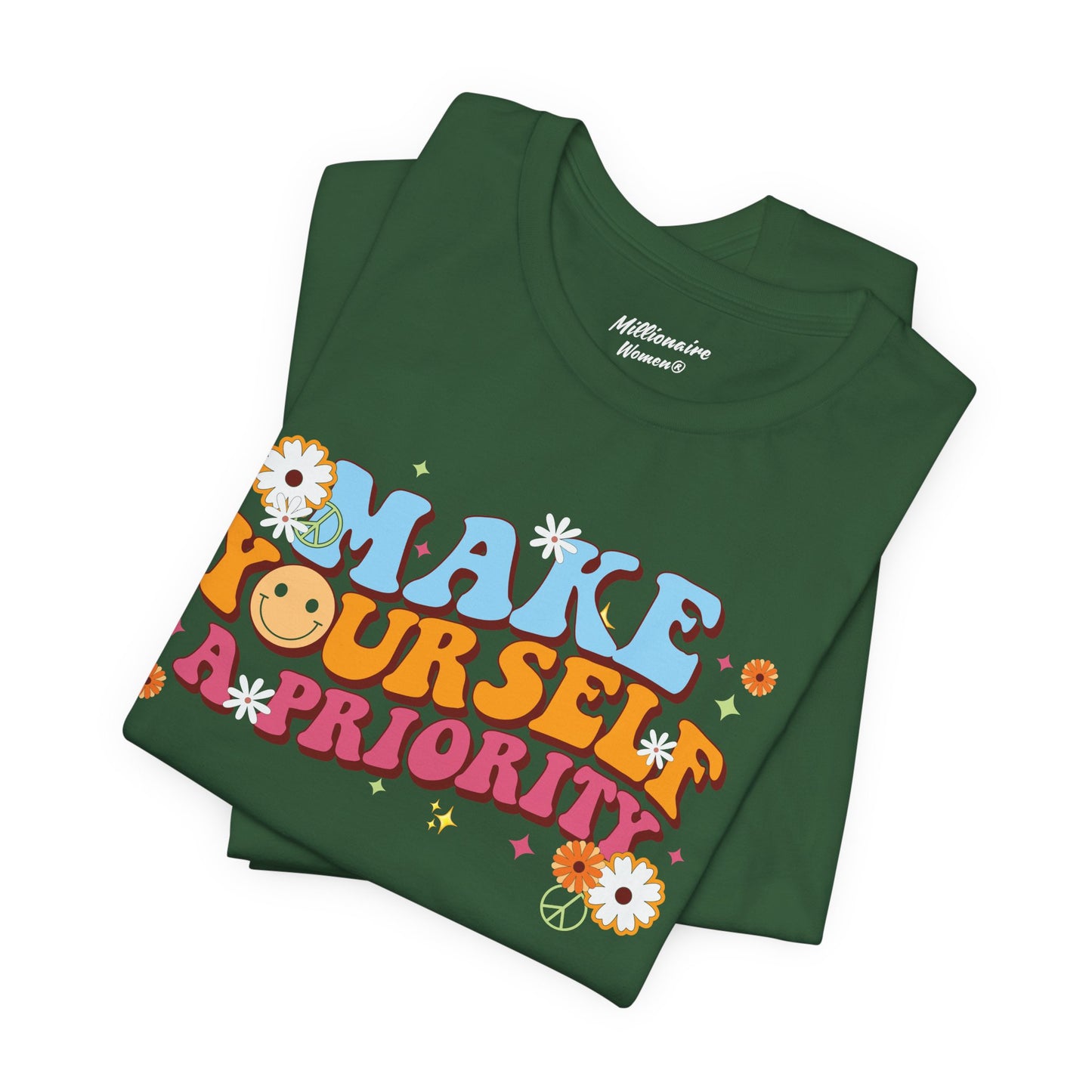 Make Yourself a Priority Soft Cotton Tee