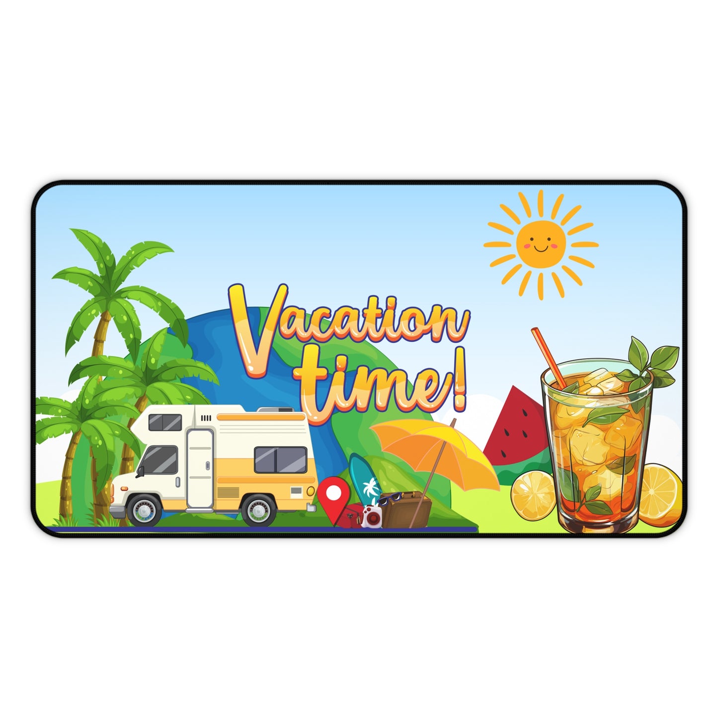 Vacation Time Desk Mat