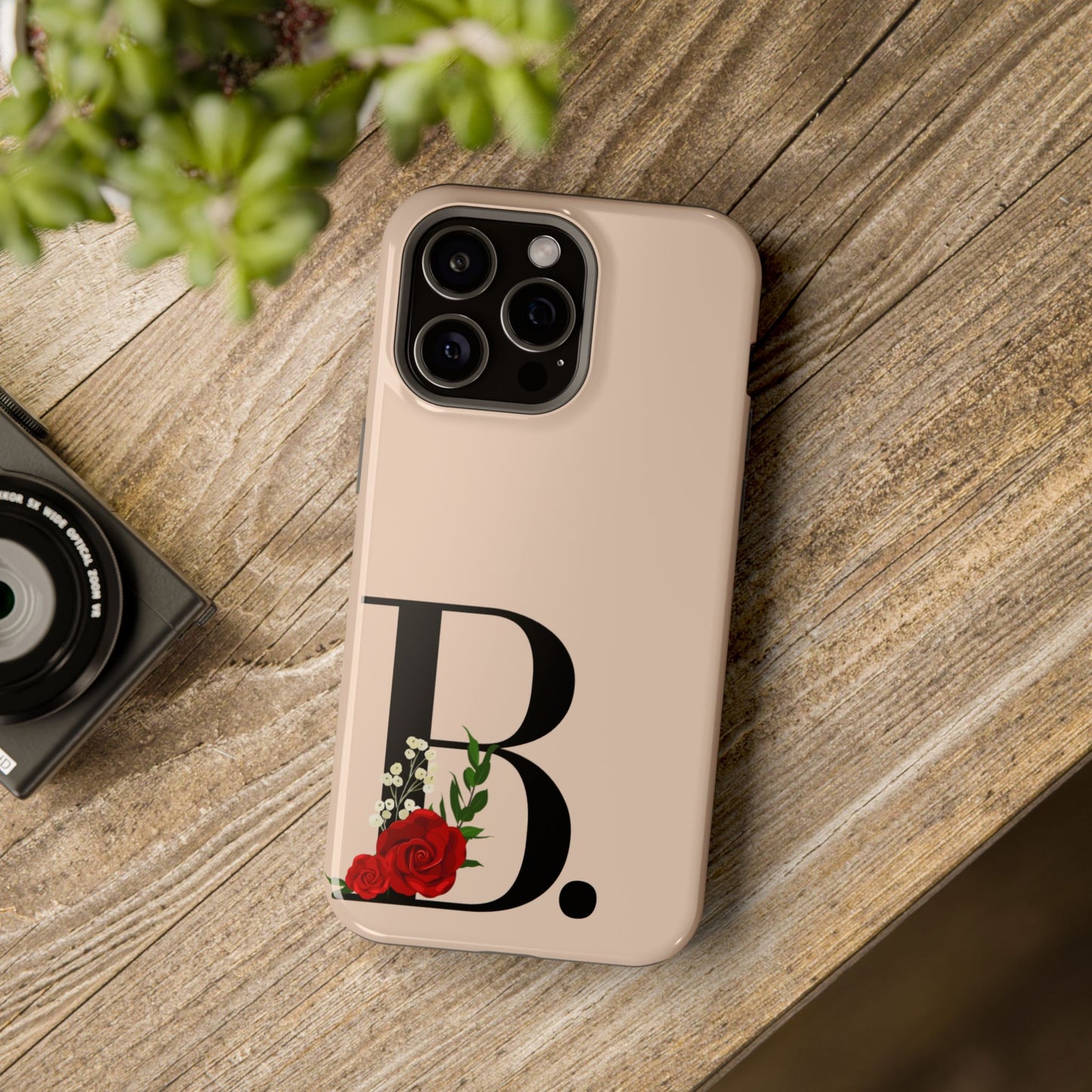 Personalized Letter B MagSafe iPhone® Case