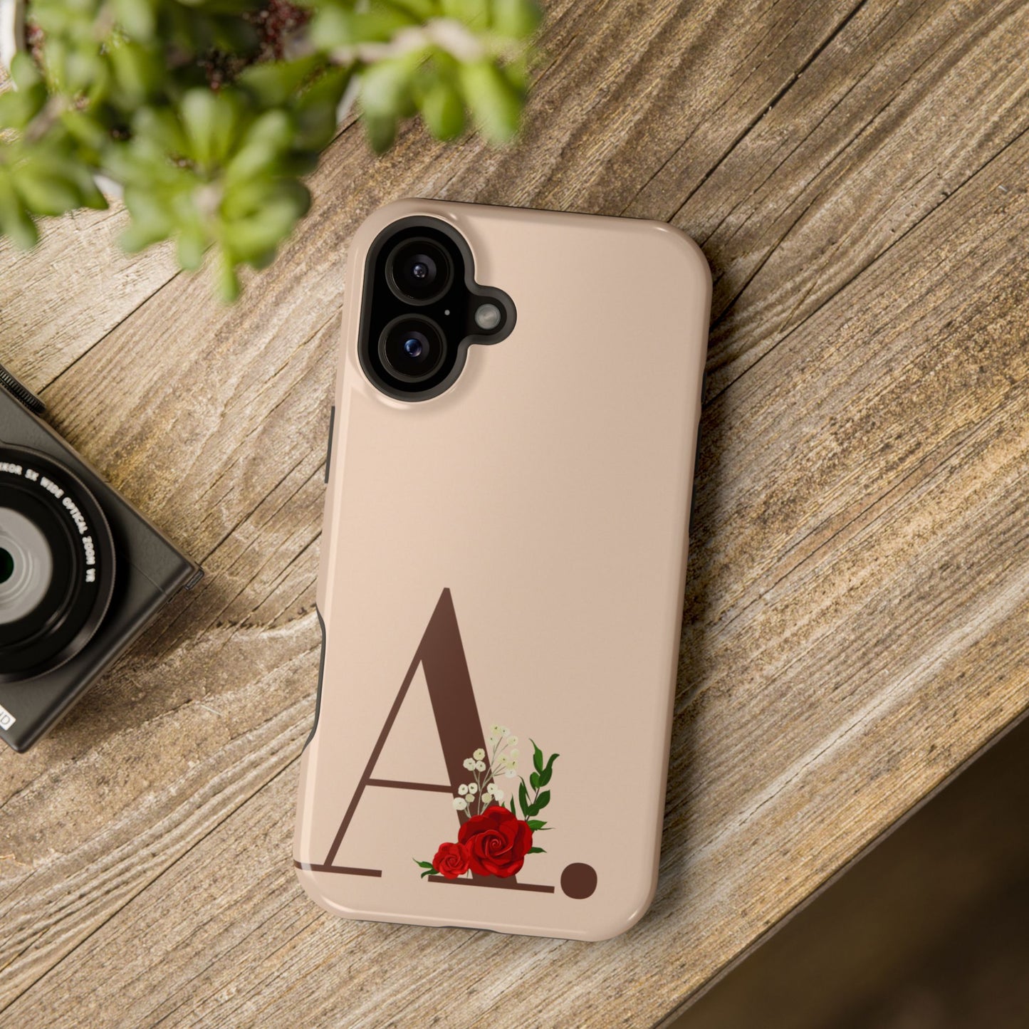 Personalized Letter A MagSafe iPhone® Case