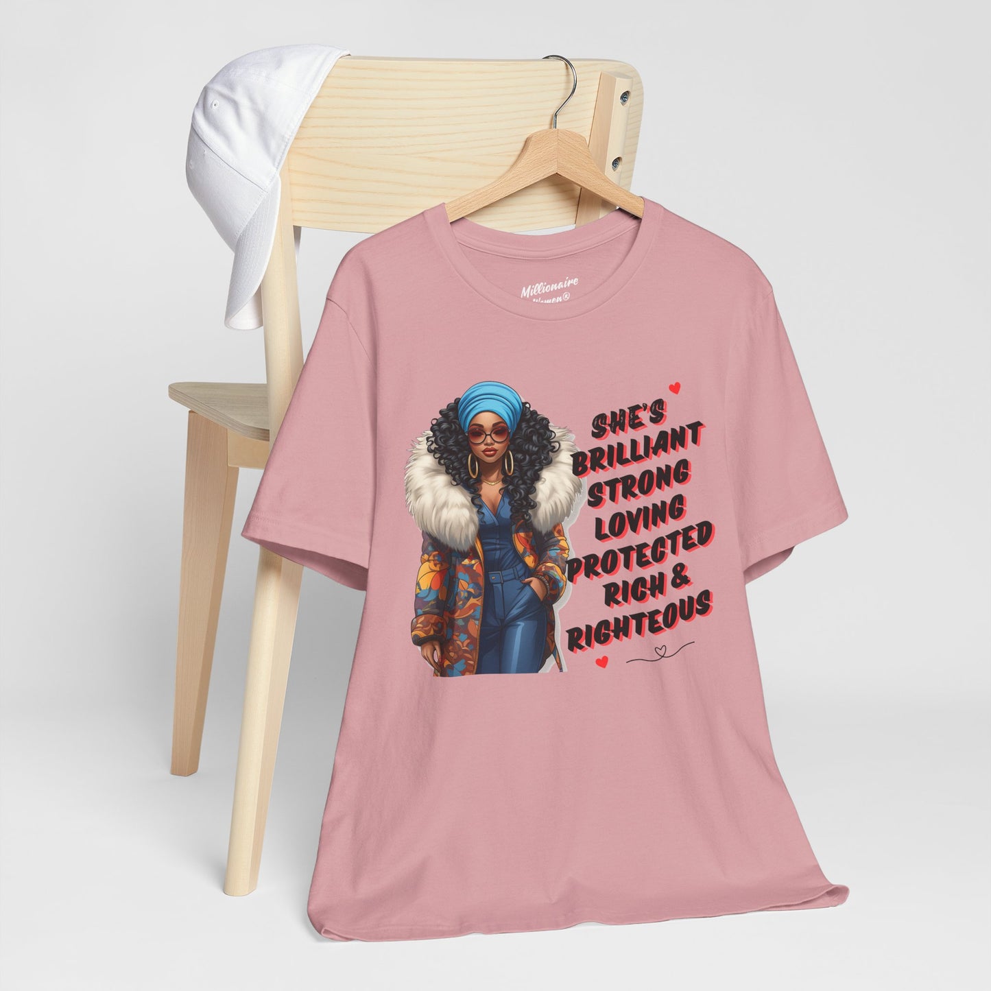 She's Brilliant Soft Cotton Tee