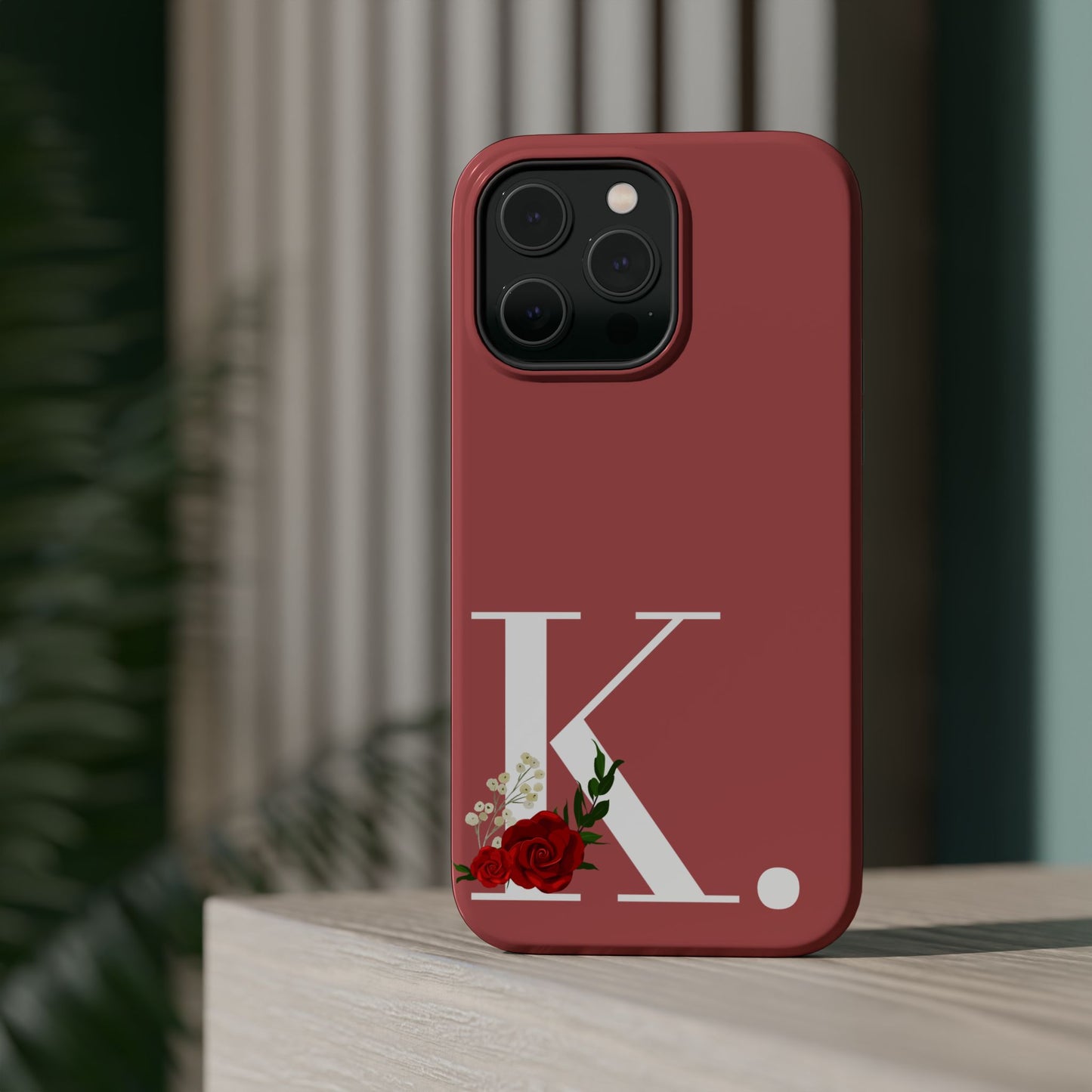 Personalized Letter K MagSafe iPhone® Case
