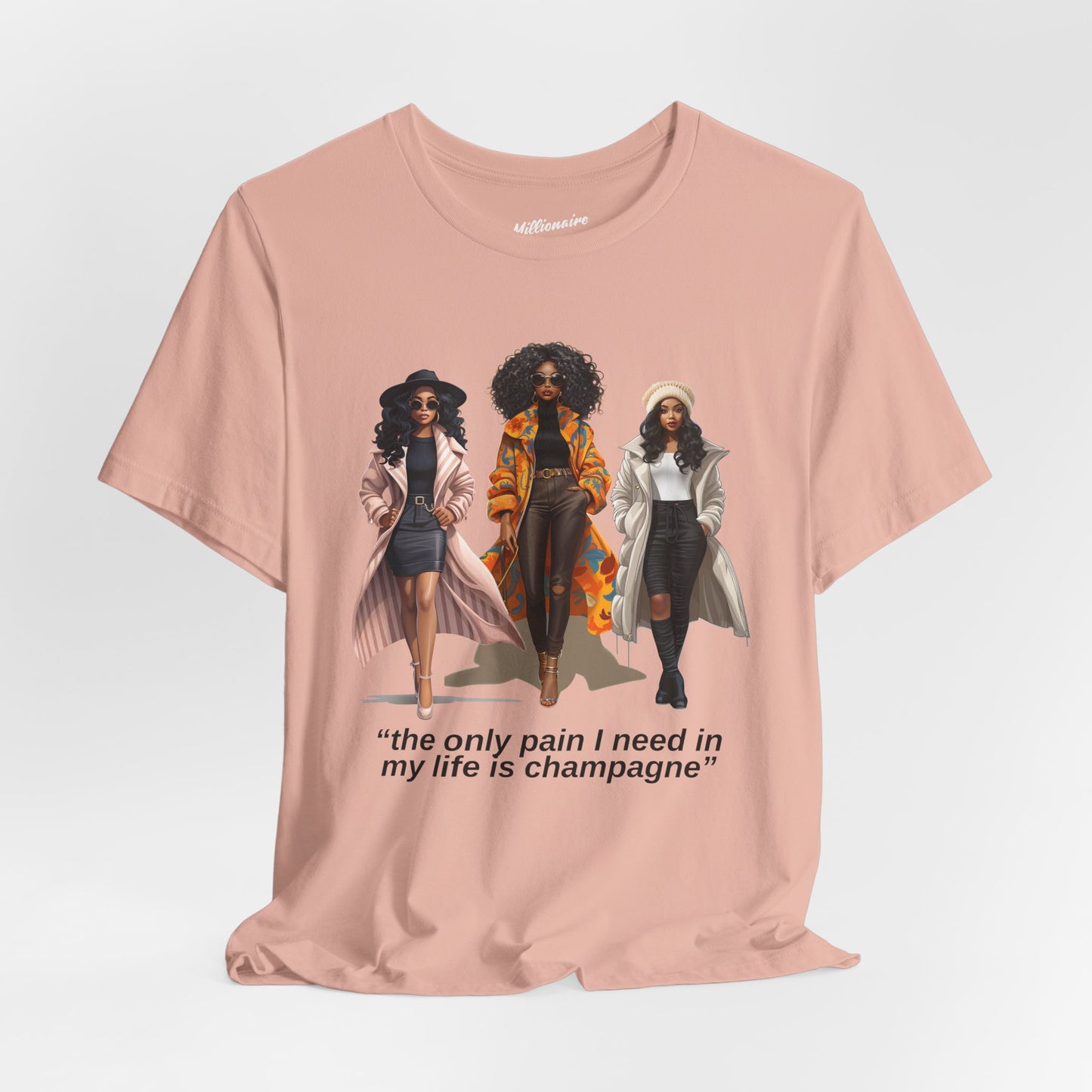 Champagne Soft Cotton Tee