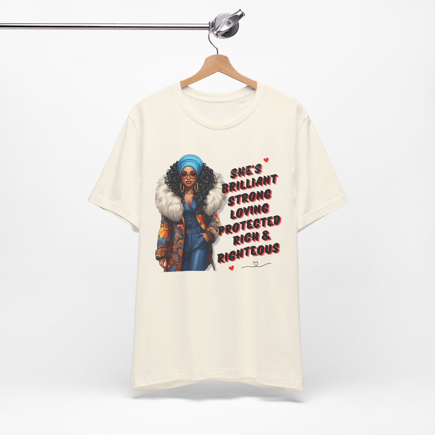 She's Brilliant Soft Cotton Tee