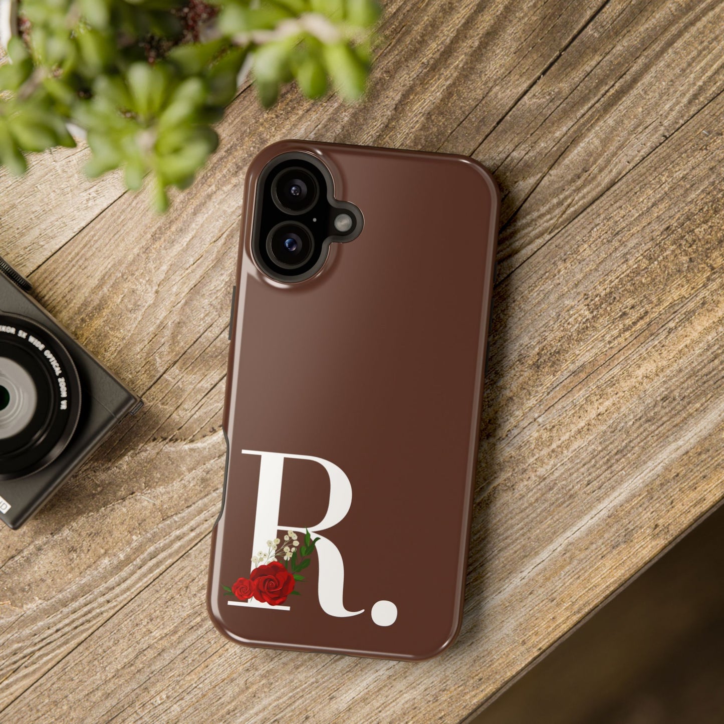 Personalized Letter R MagSafe iPhone® Case