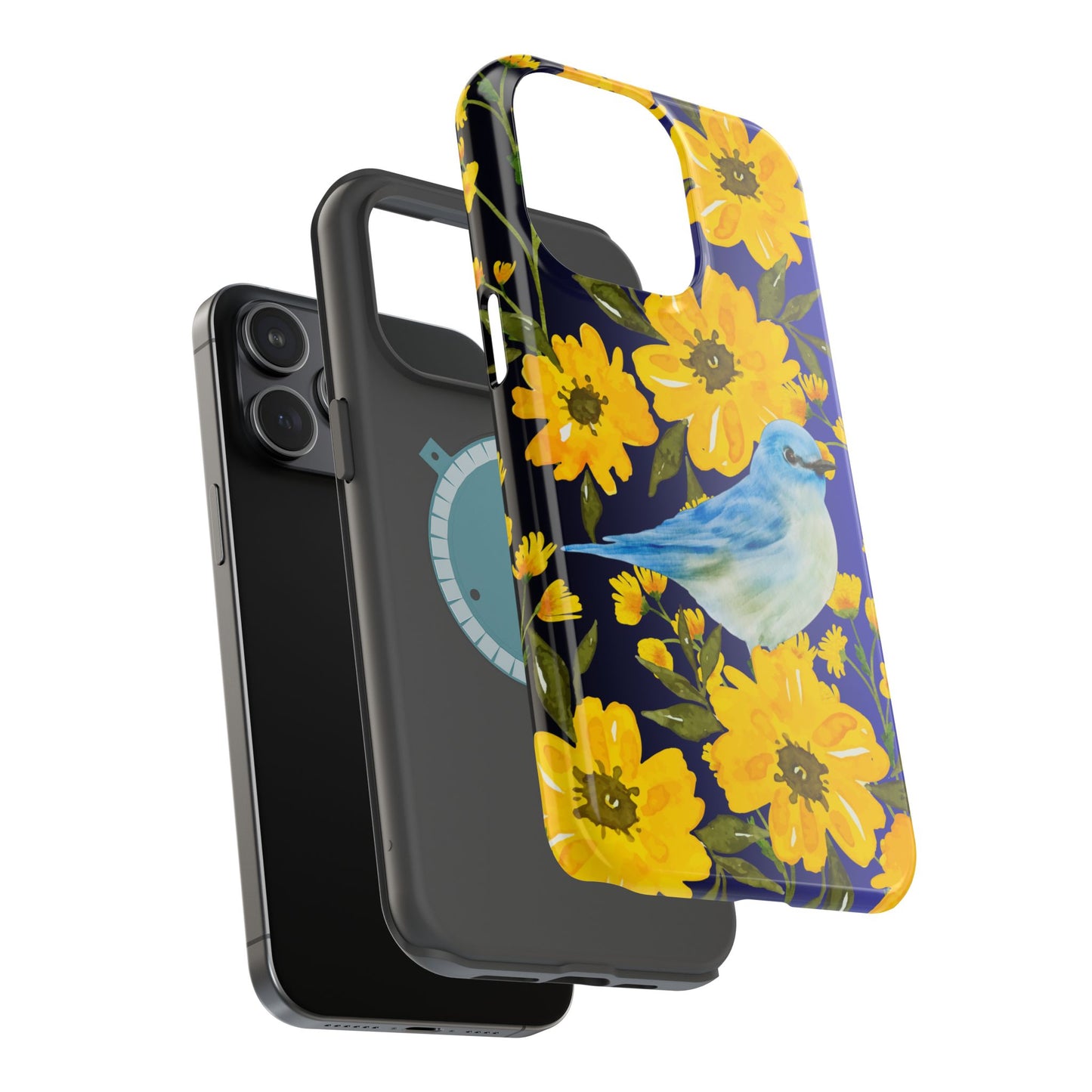 Yellow Flowers MagSafe iPhone® Case