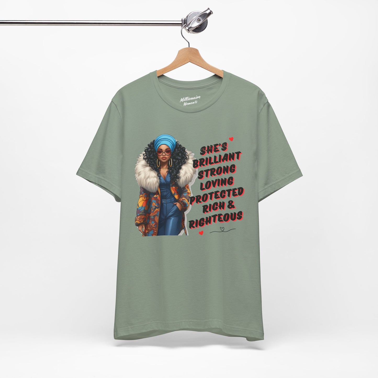 She's Brilliant Soft Cotton Tee