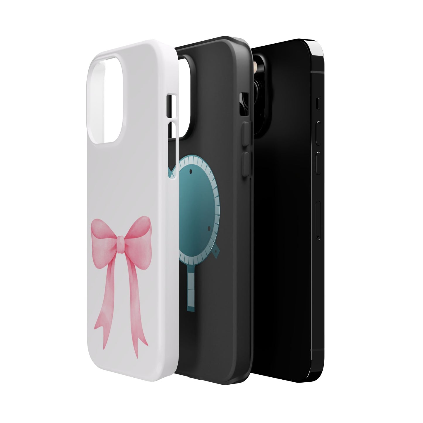 Pink Bow MagSafe iPhone® Case