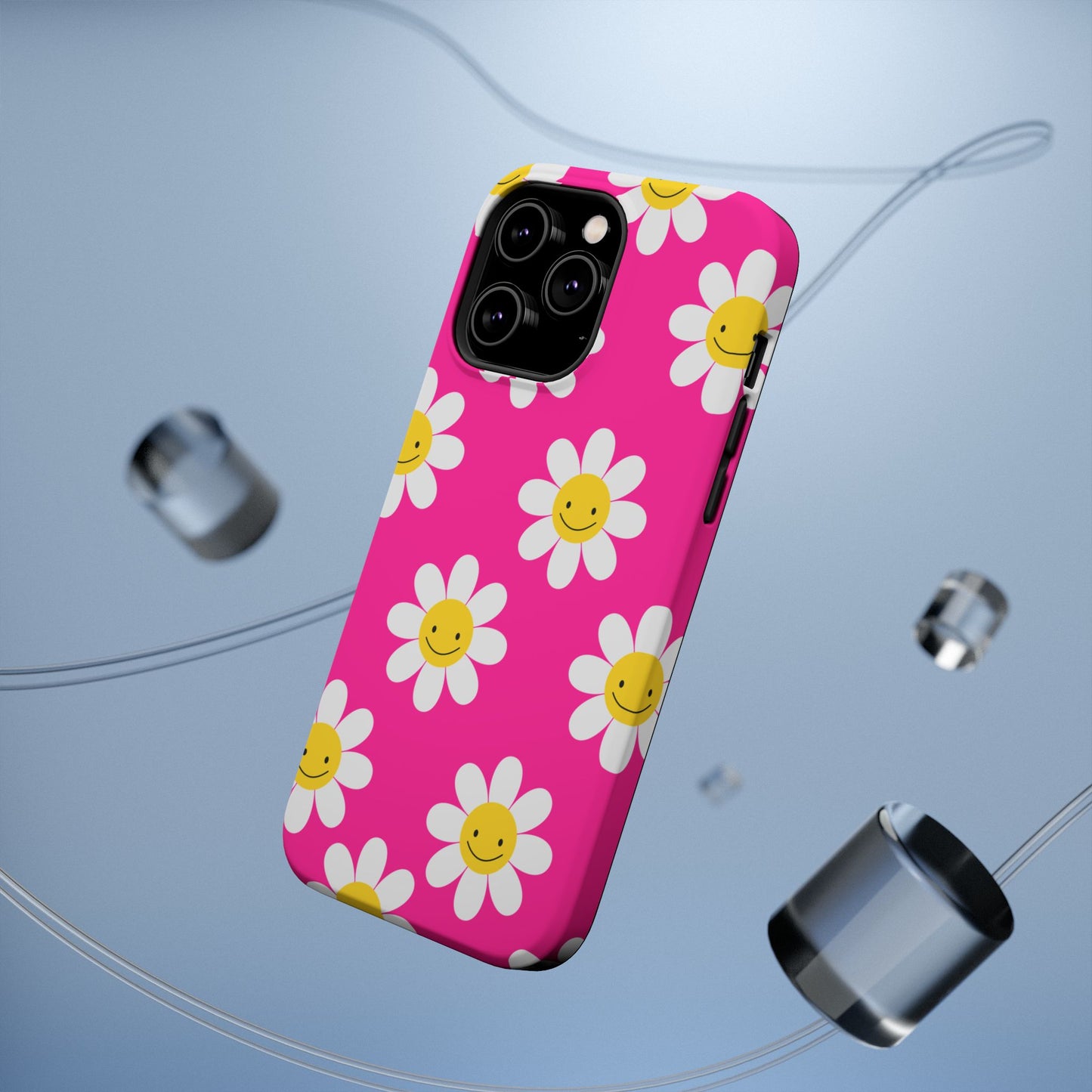 Pink Flowers MagSafe iPhone® Case