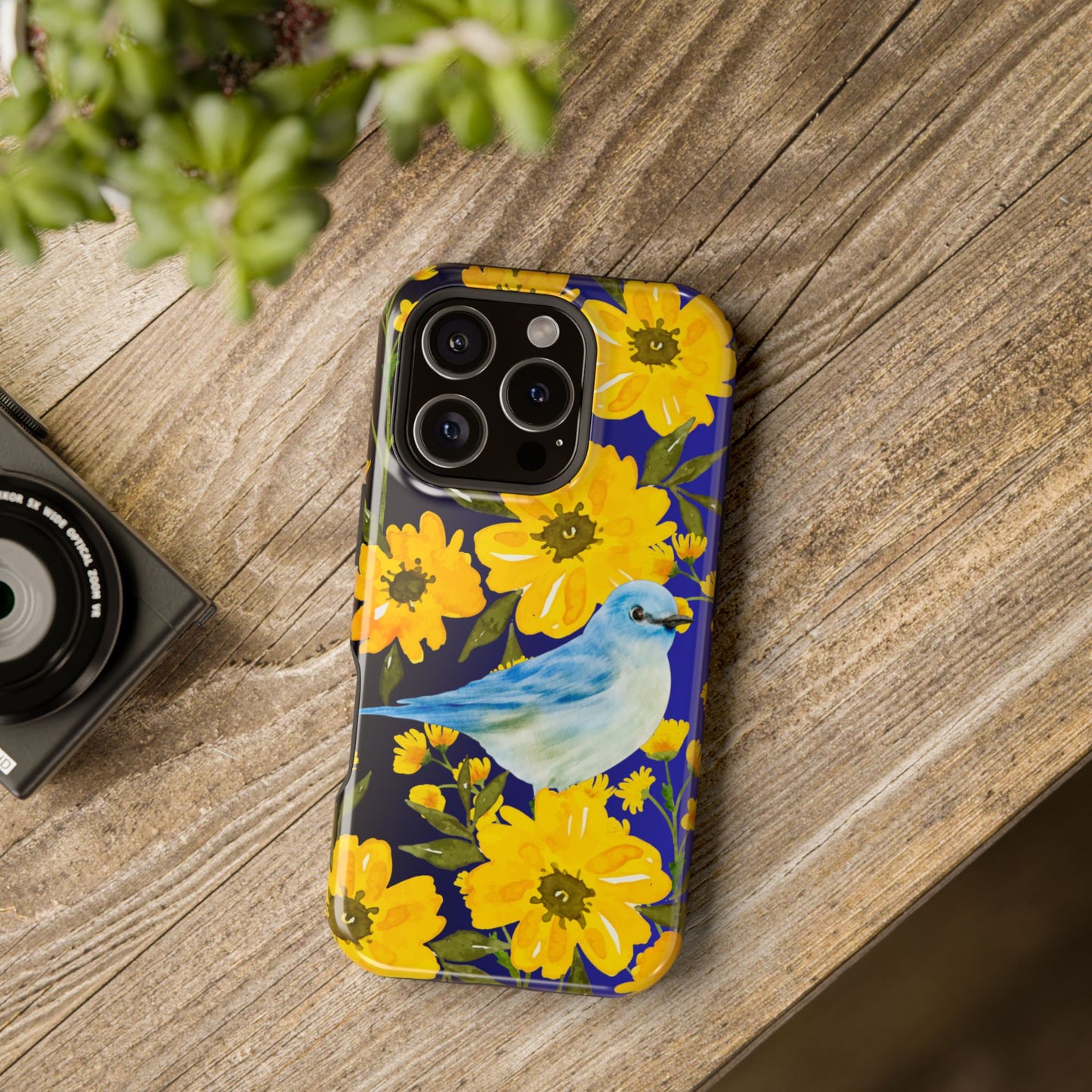 Yellow Flowers MagSafe iPhone® Case
